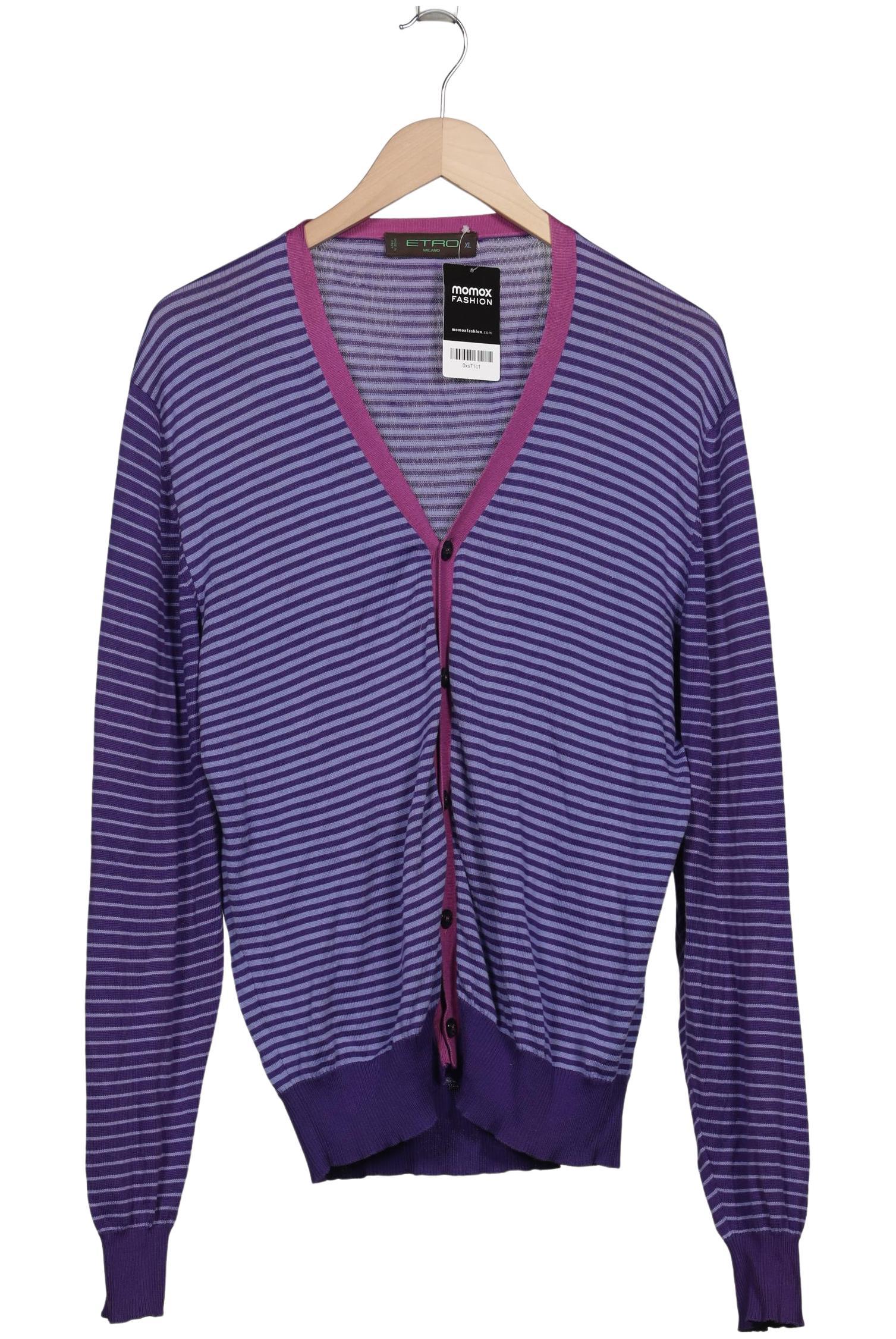 

Etro Herren Strickjacke, flieder, Gr. 54