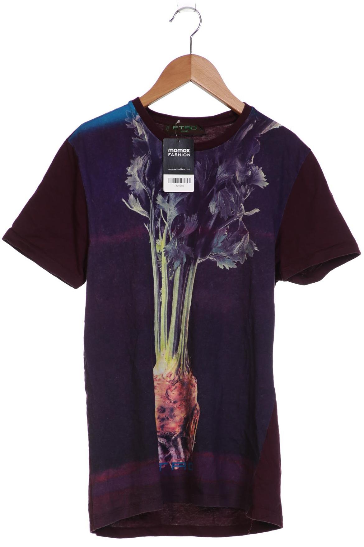 

Etro Herren T-Shirt, flieder, Gr. 52