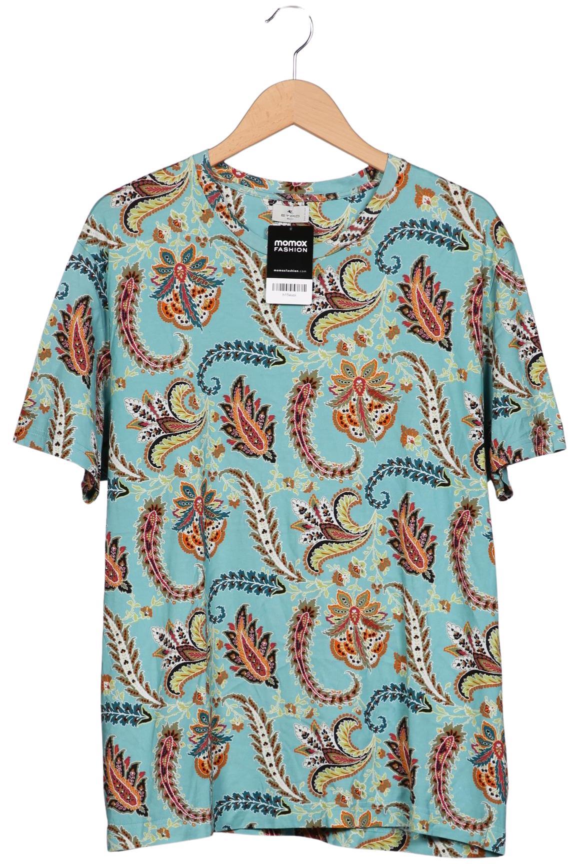 

Etro Herren T-Shirt, türkis, Gr. 56