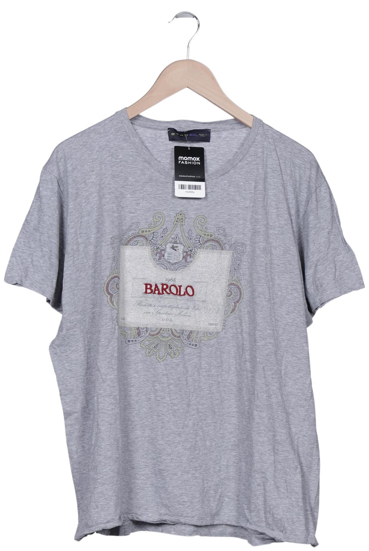 

Etro Herren T-Shirt, grau, Gr. 58