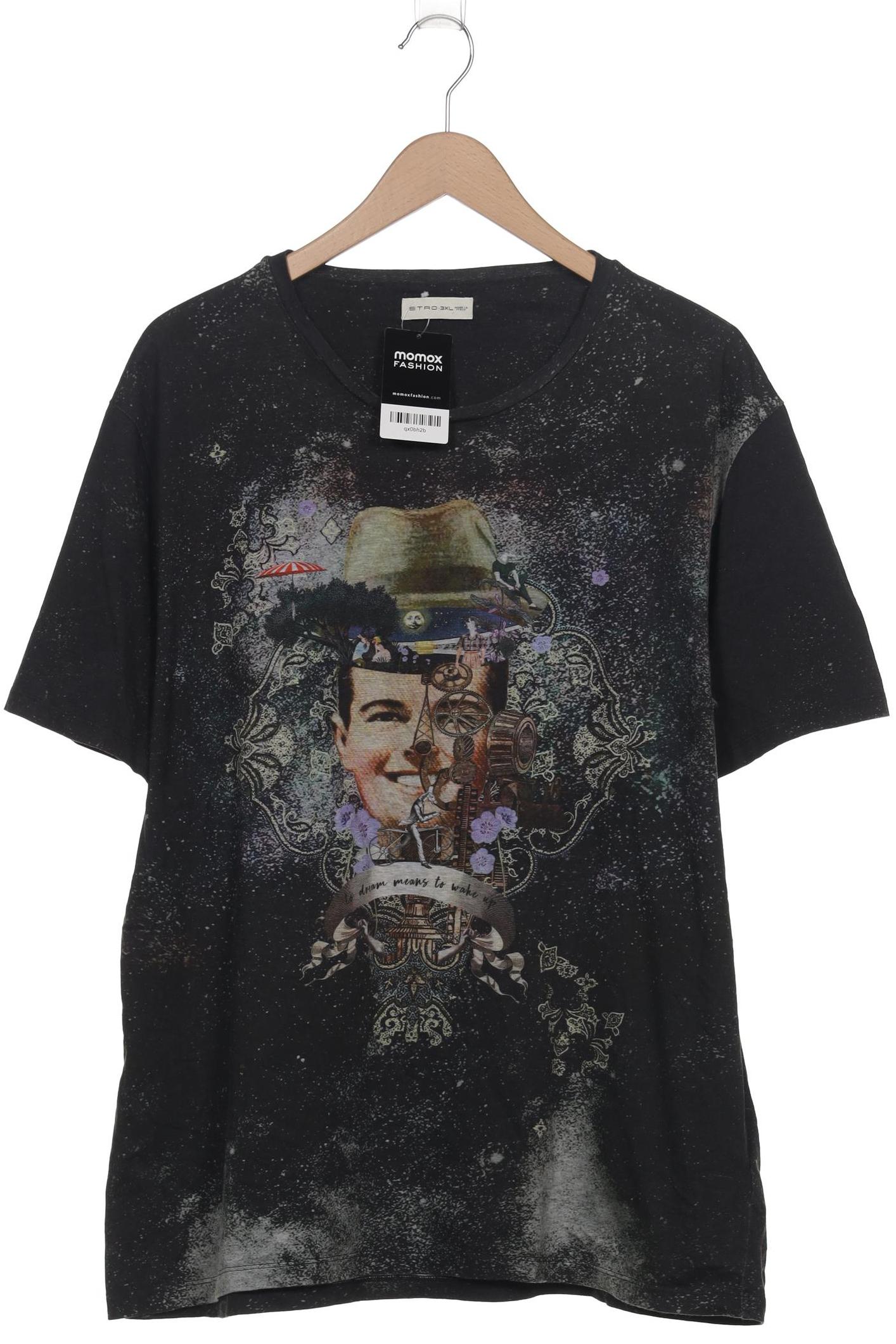 

Etro Herren T-Shirt, schwarz, Gr. 58