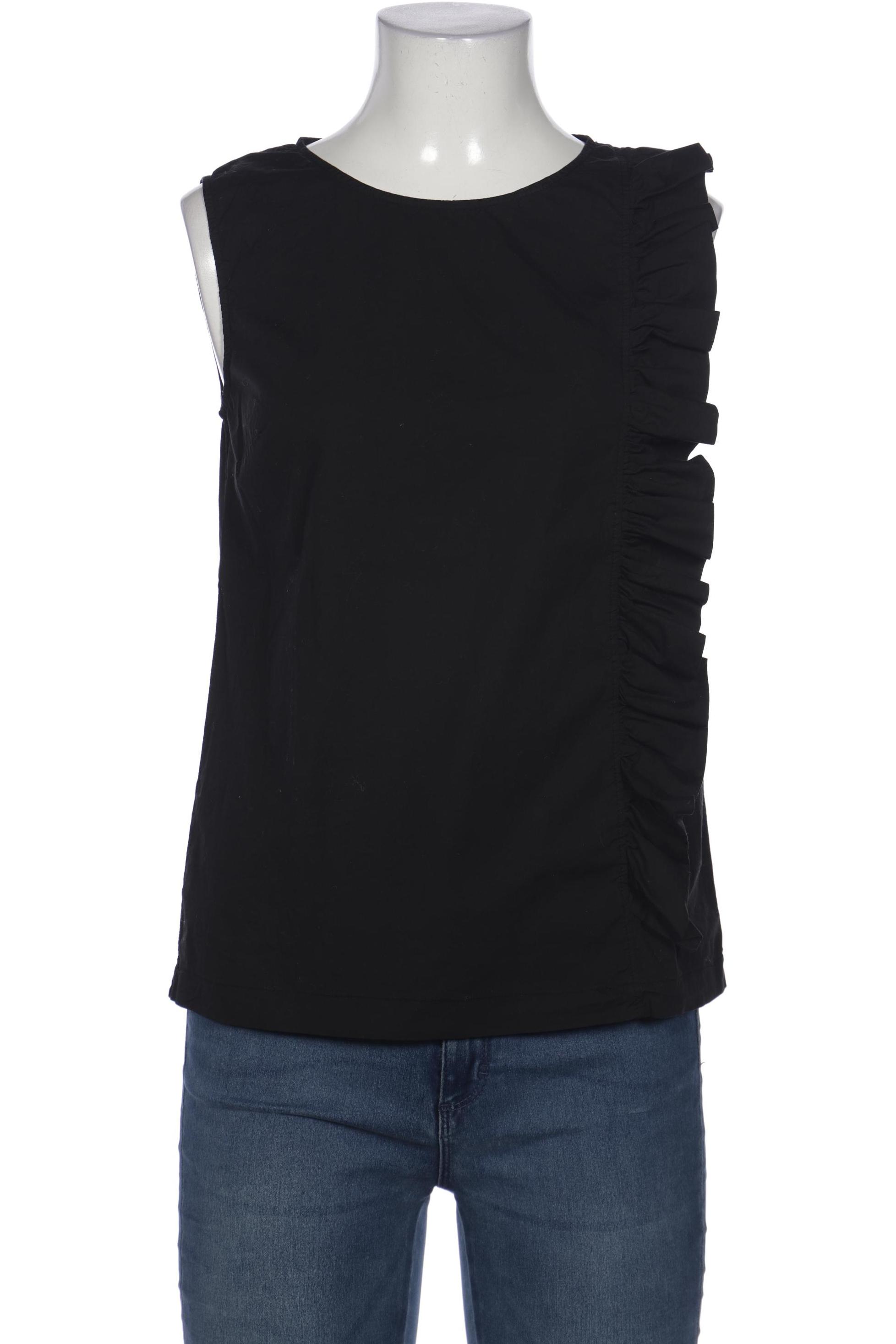 

European Culture Damen Bluse, schwarz, Gr. 34