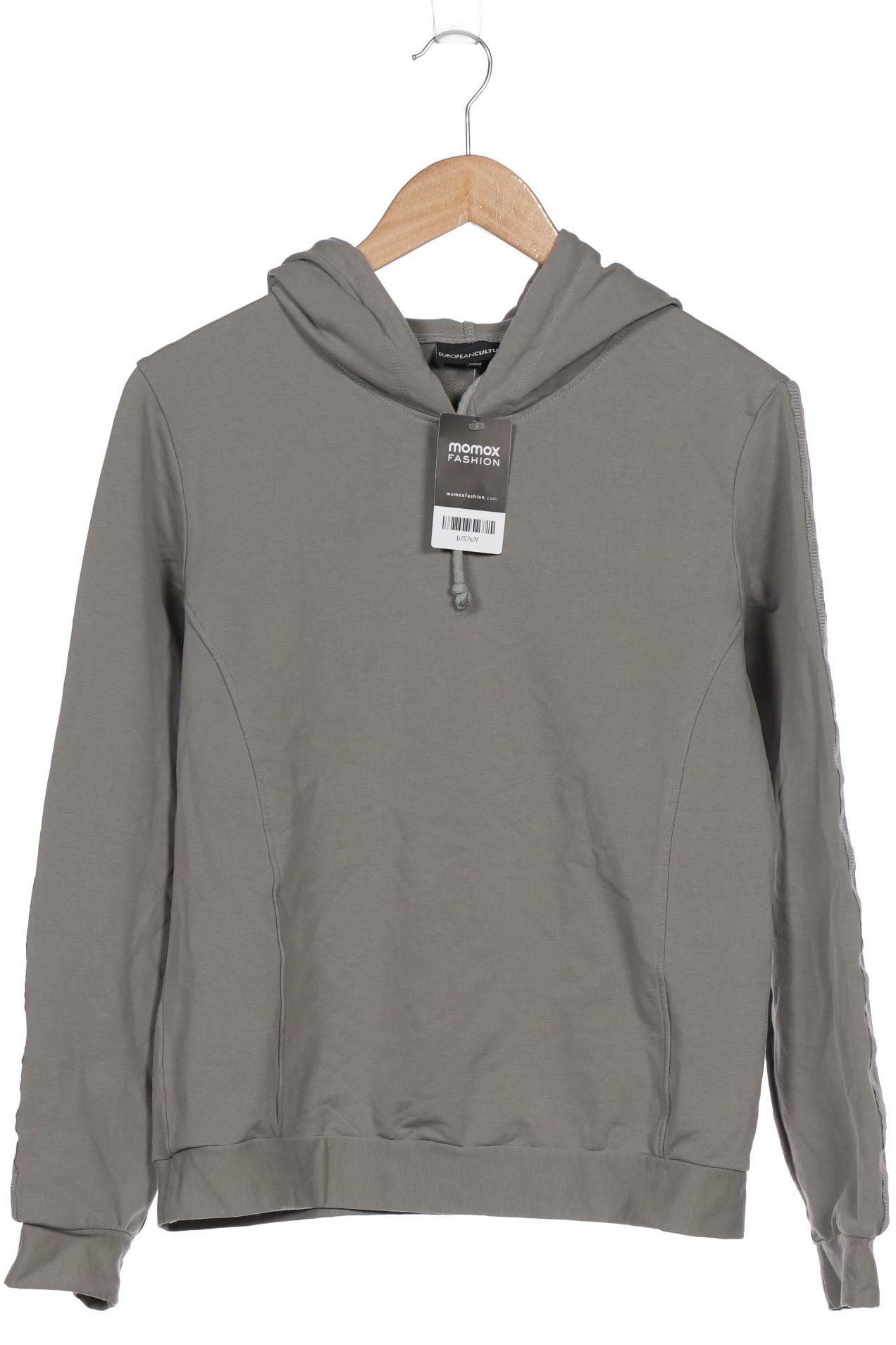 

European Culture Damen Kapuzenpullover, grau, Gr. 42