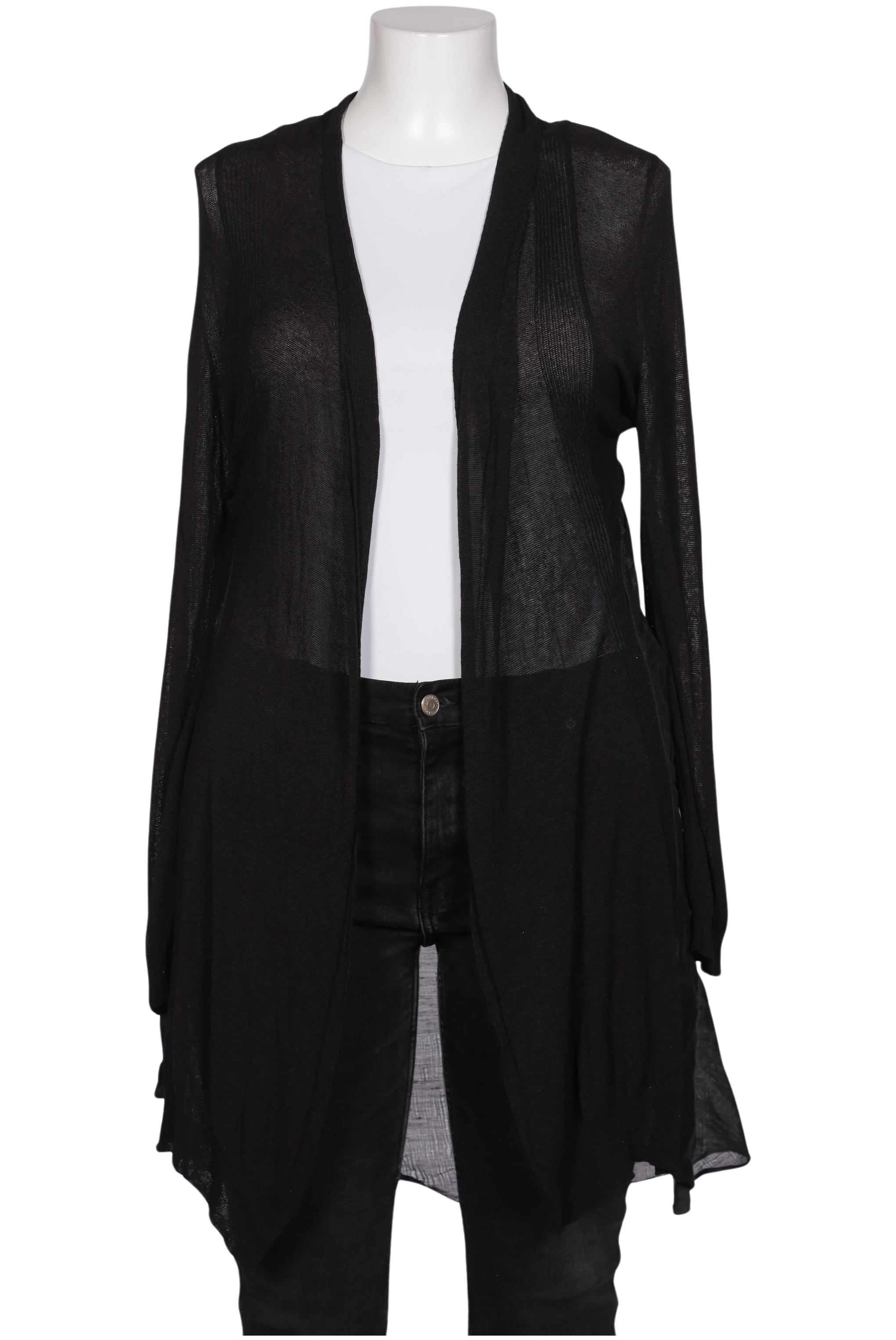 

European Culture Damen Strickjacke, schwarz, Gr. 42