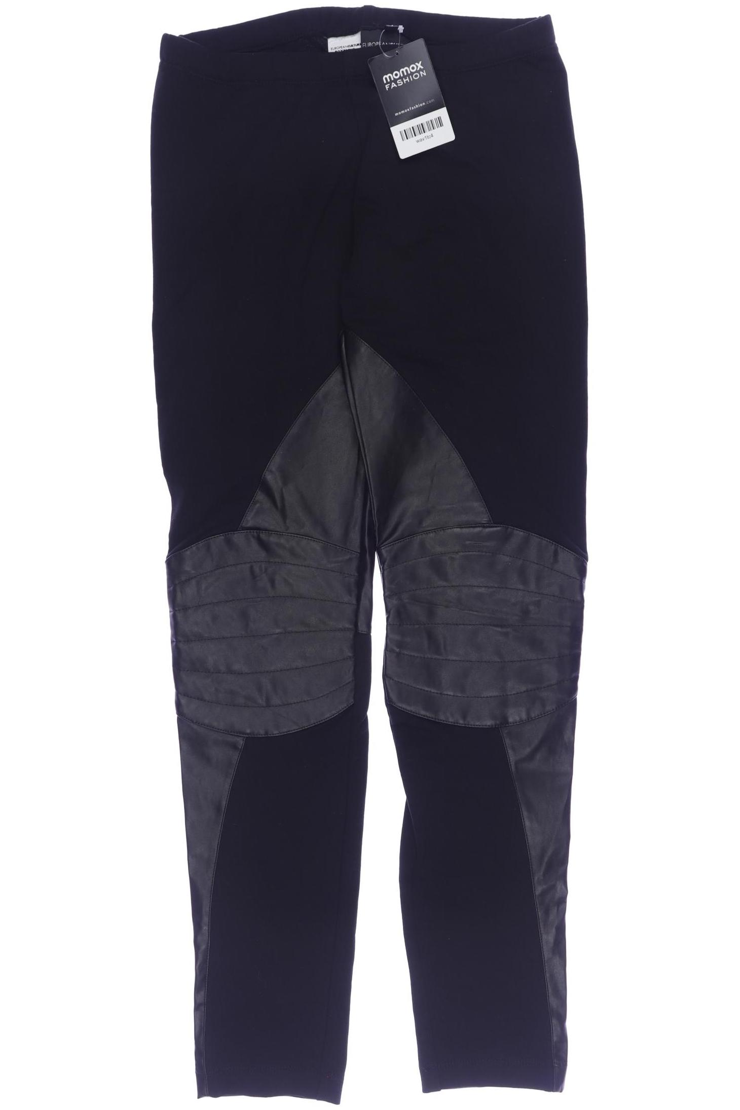 

European Culture Damen Stoffhose, schwarz, Gr. 0