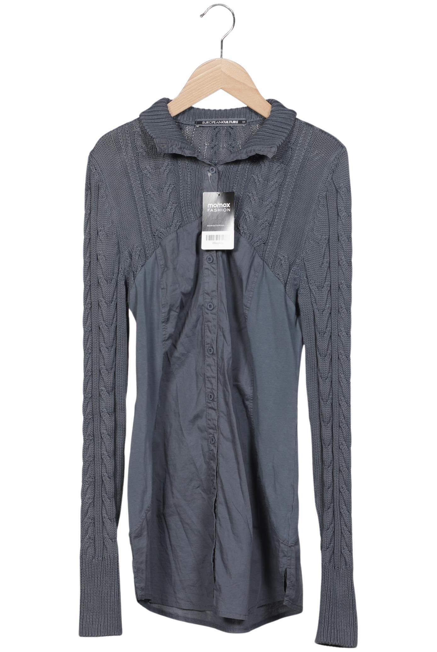 

European Culture Damen Bluse, blau, Gr. 38