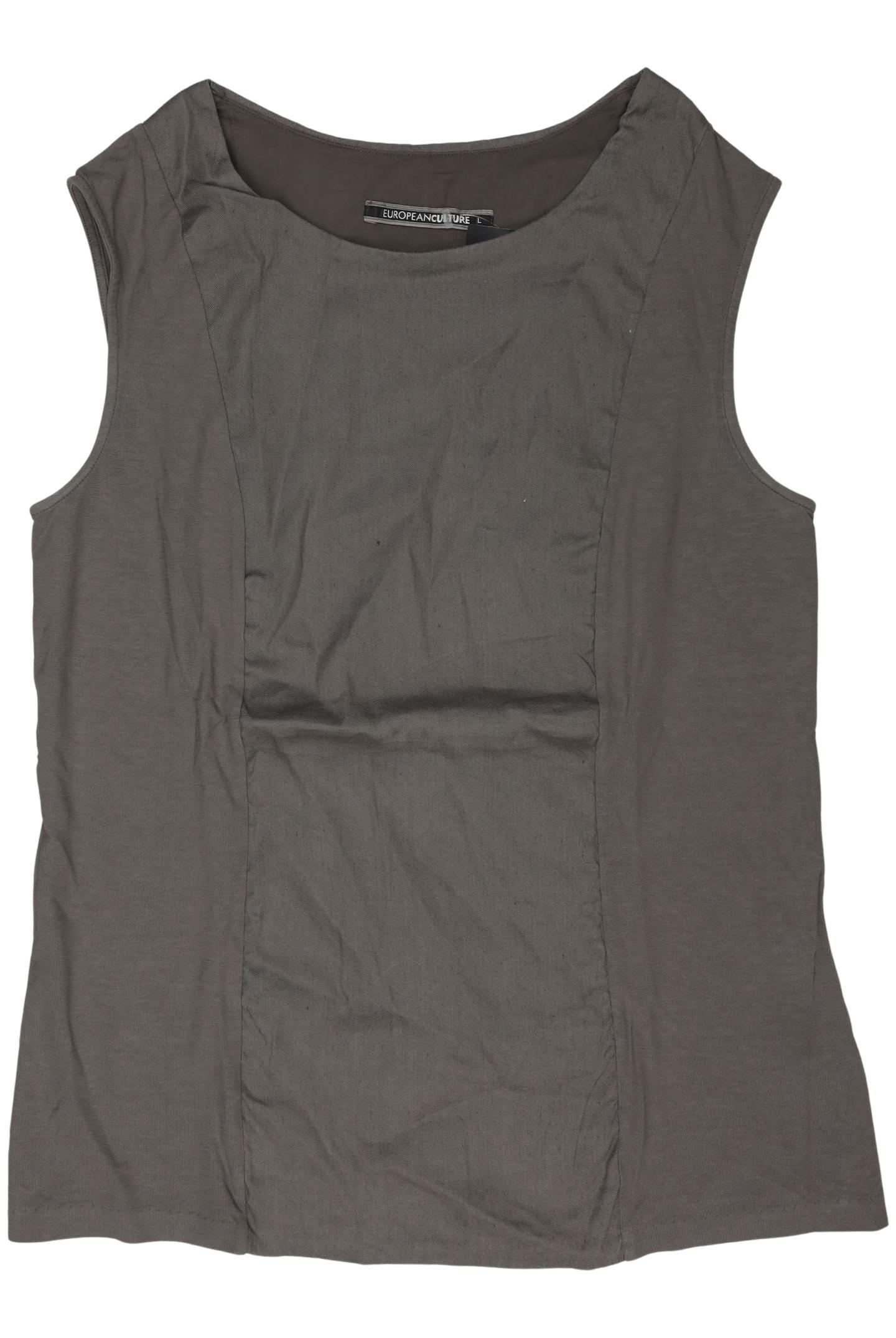 

European Culture Damen Top, grau, Gr. 42