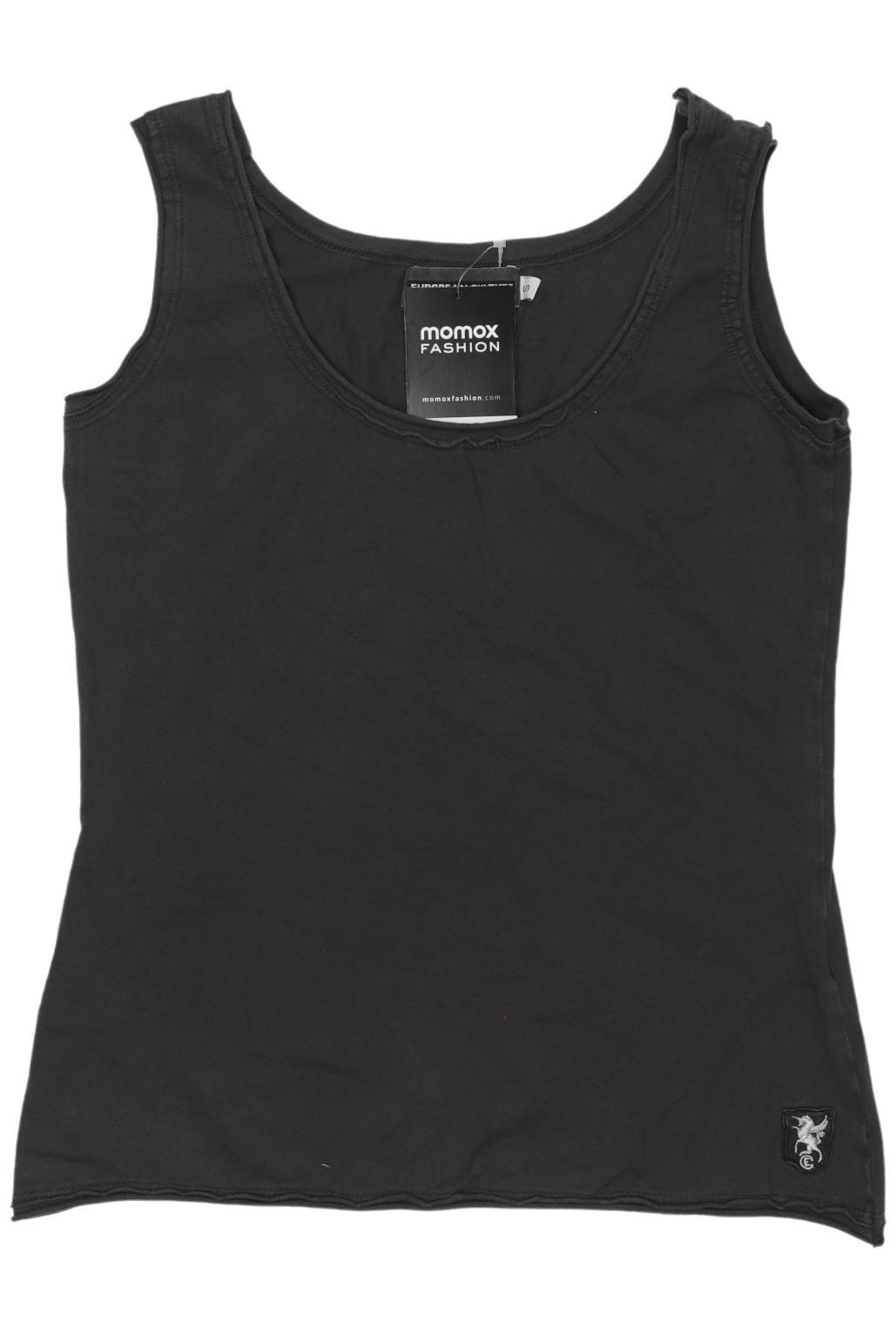 

European Culture Damen Top, schwarz, Gr. 36