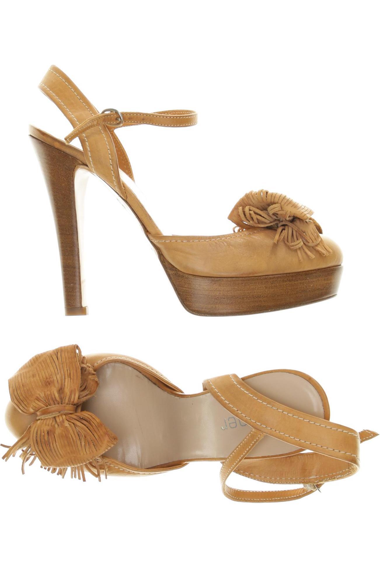 

Eva Turner Damen Sandale, braun, Gr. 4