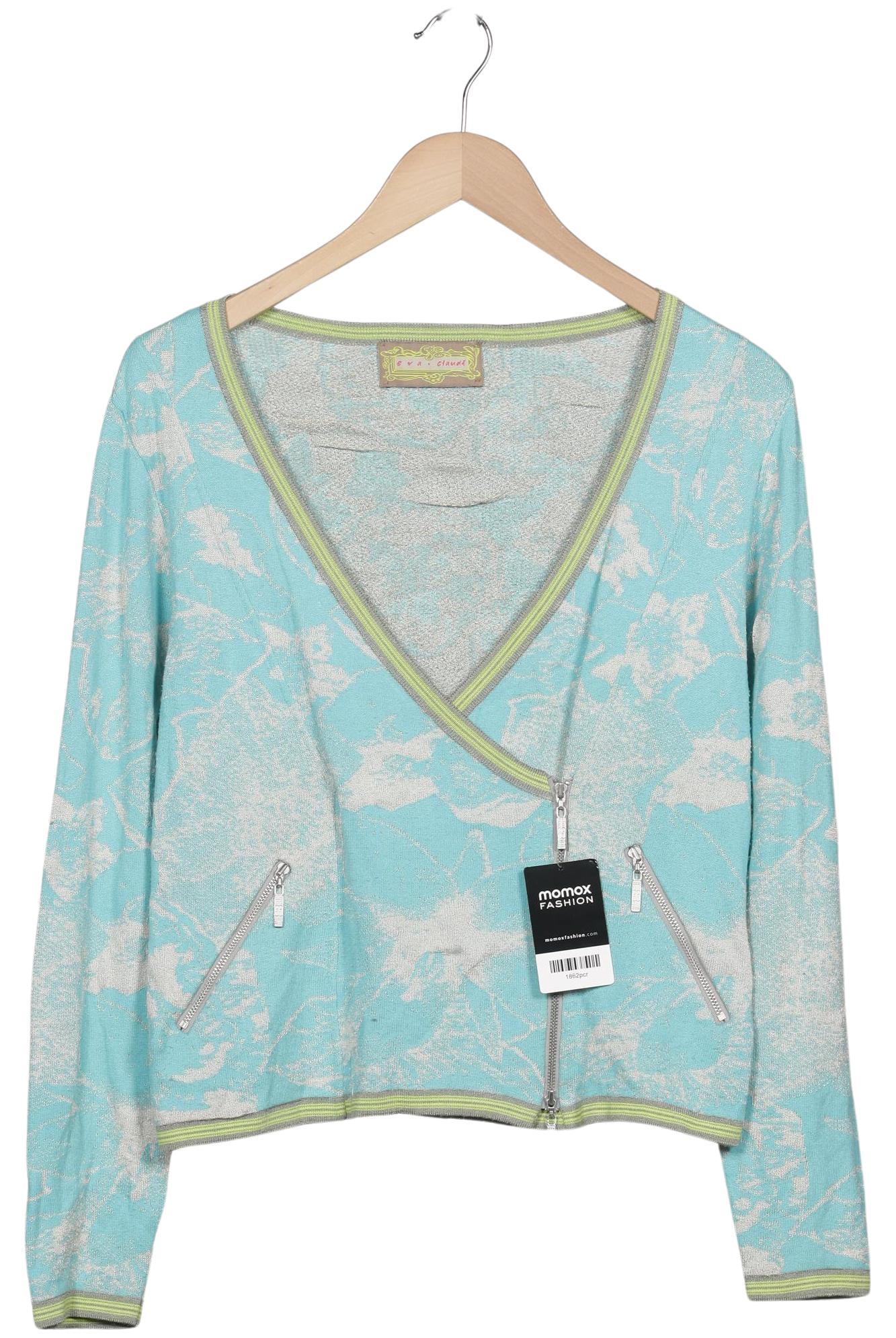 

Eva Claudi Damen Strickjacke, mehrfarbig, Gr. 38