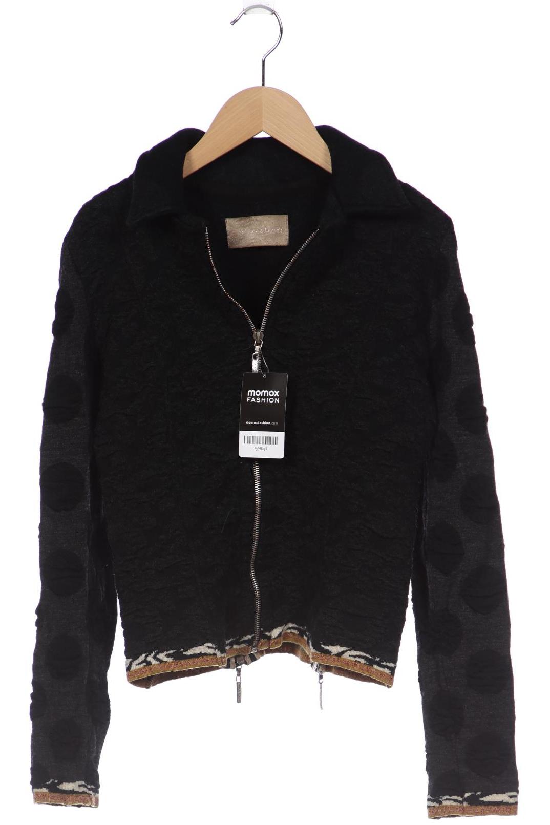 

Eva Claudi Damen Strickjacke, schwarz, Gr. 36