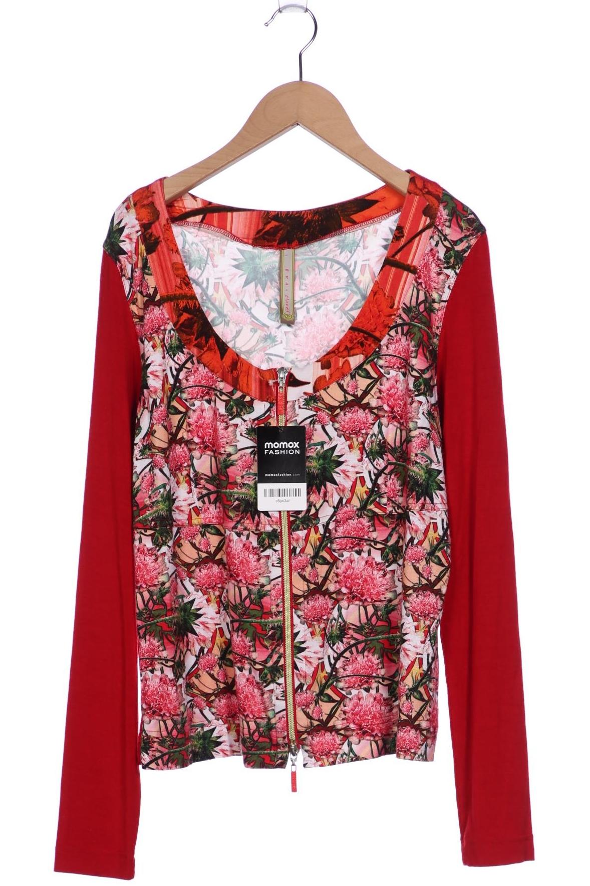 

Eva Claudi Damen Strickjacke, rot, Gr. 42