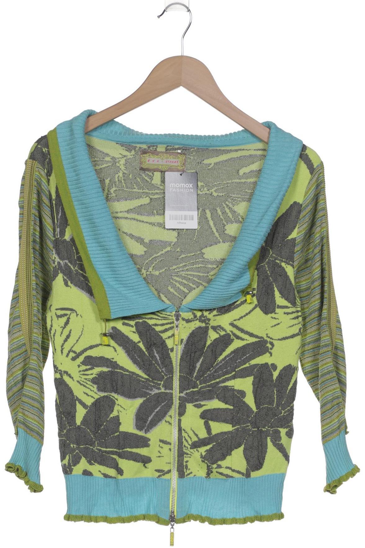 

Eva Claudi Damen Strickjacke, mehrfarbig, Gr. 38