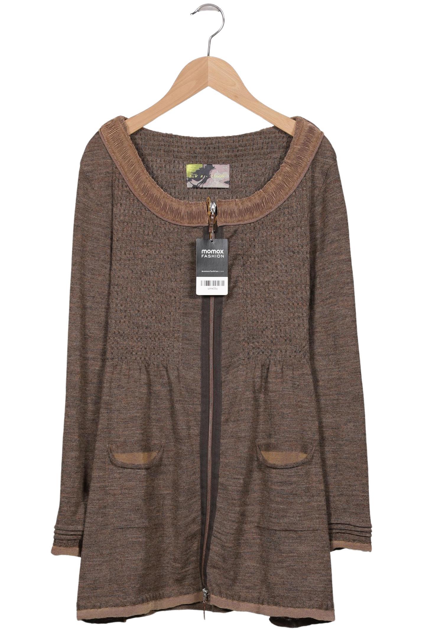 

Eva Claudi Damen Strickjacke, grau, Gr. 42