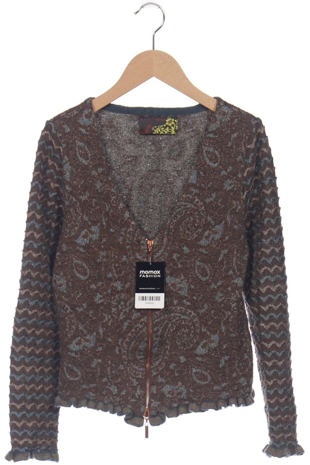 

Eva Claudi Damen Strickjacke, braun, Gr. 42