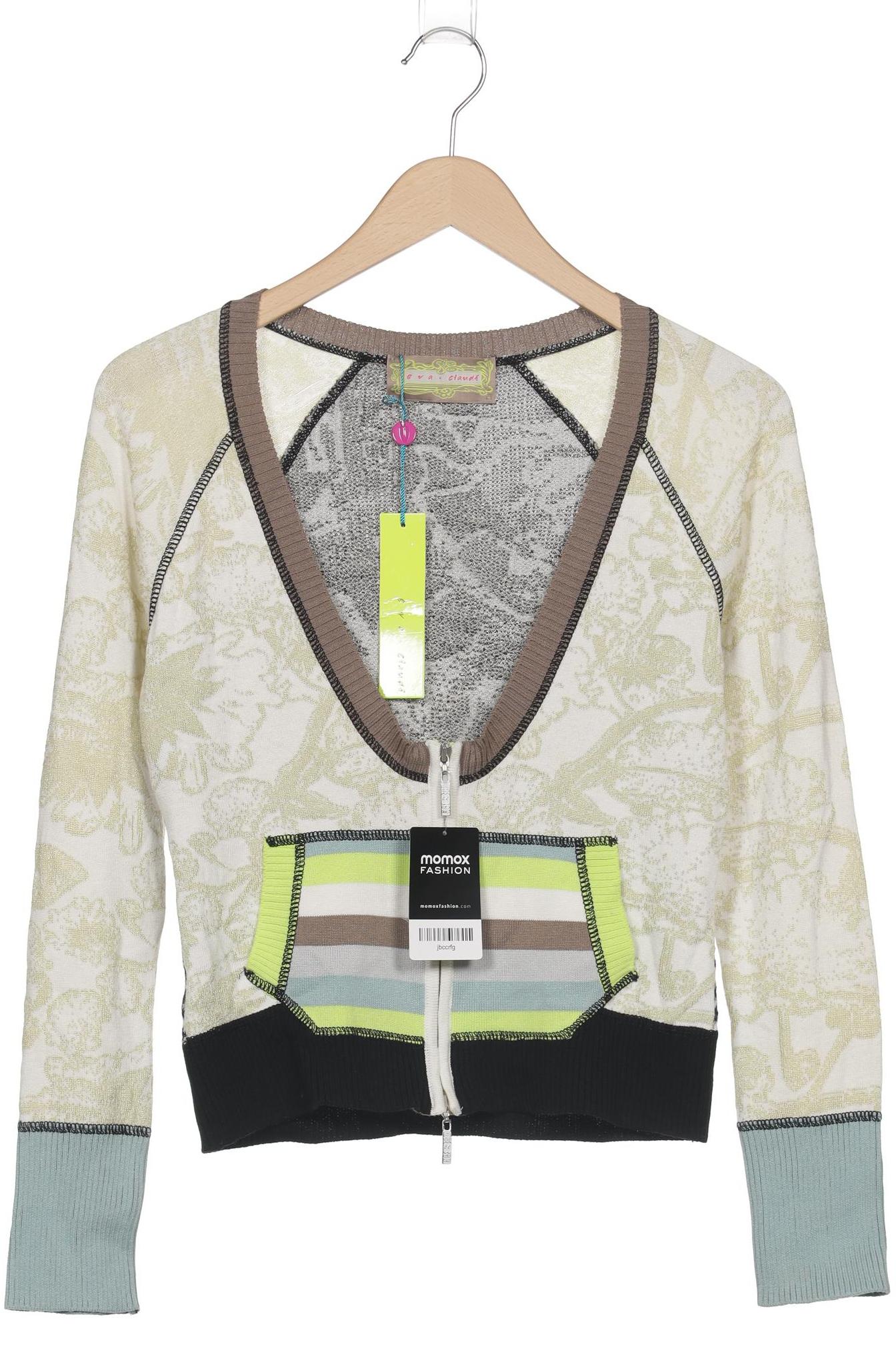 

Eva Claudi Damen Strickjacke, mehrfarbig, Gr. 36