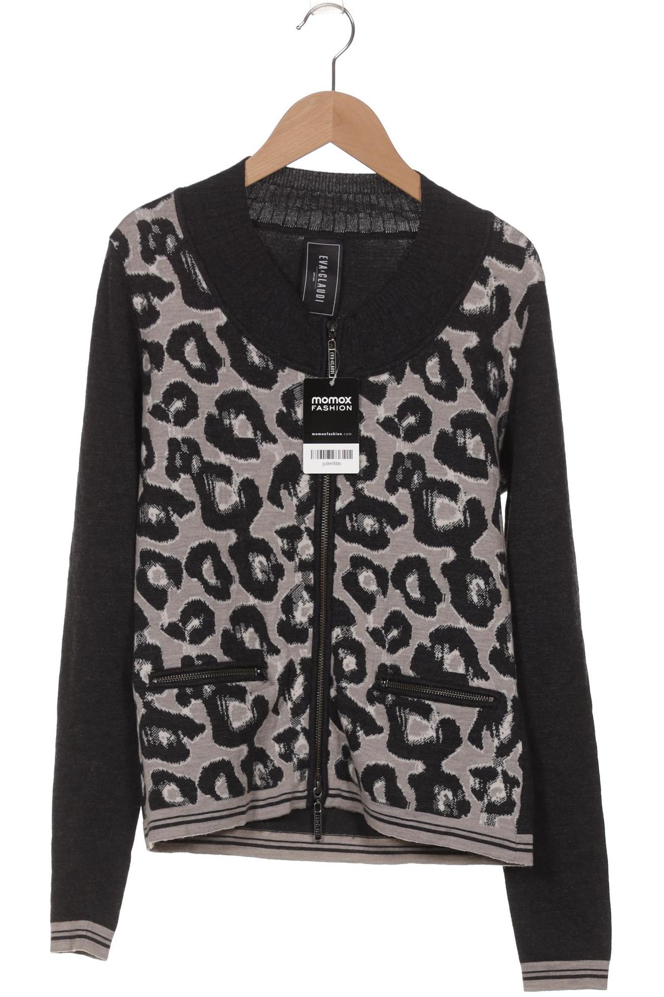 

Eva Claudi Damen Strickjacke, grau, Gr. 36