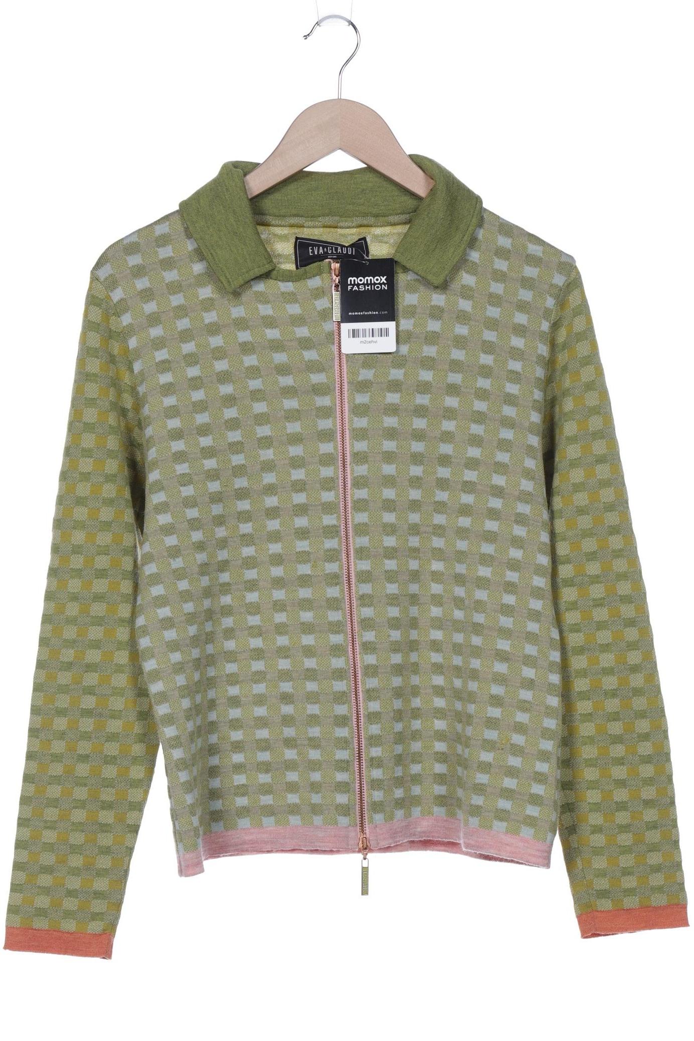 

Eva Claudi Damen Strickjacke, hellgrün, Gr. 42