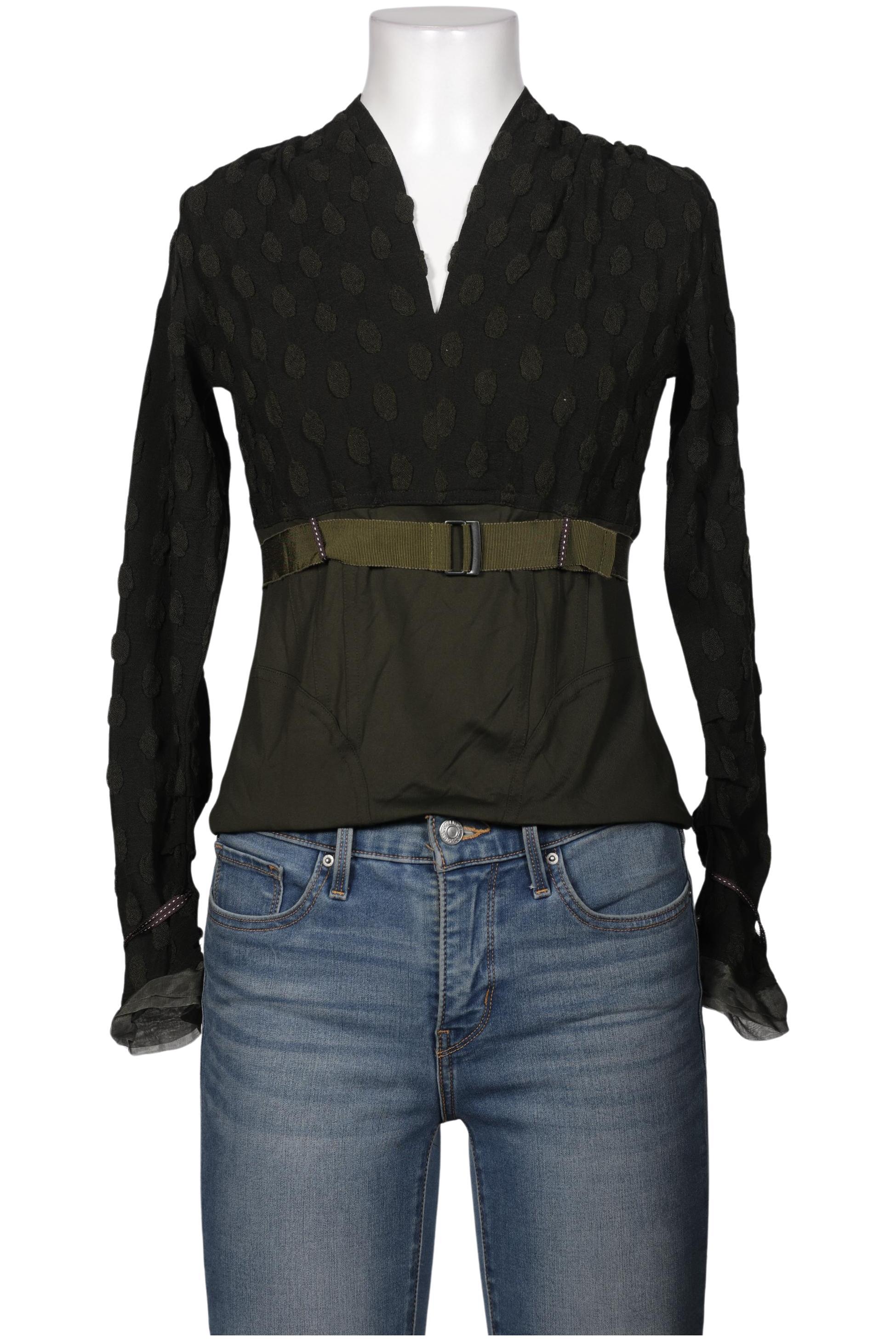 

Eva Claudi Damen Langarmshirt, grün, Gr. 36