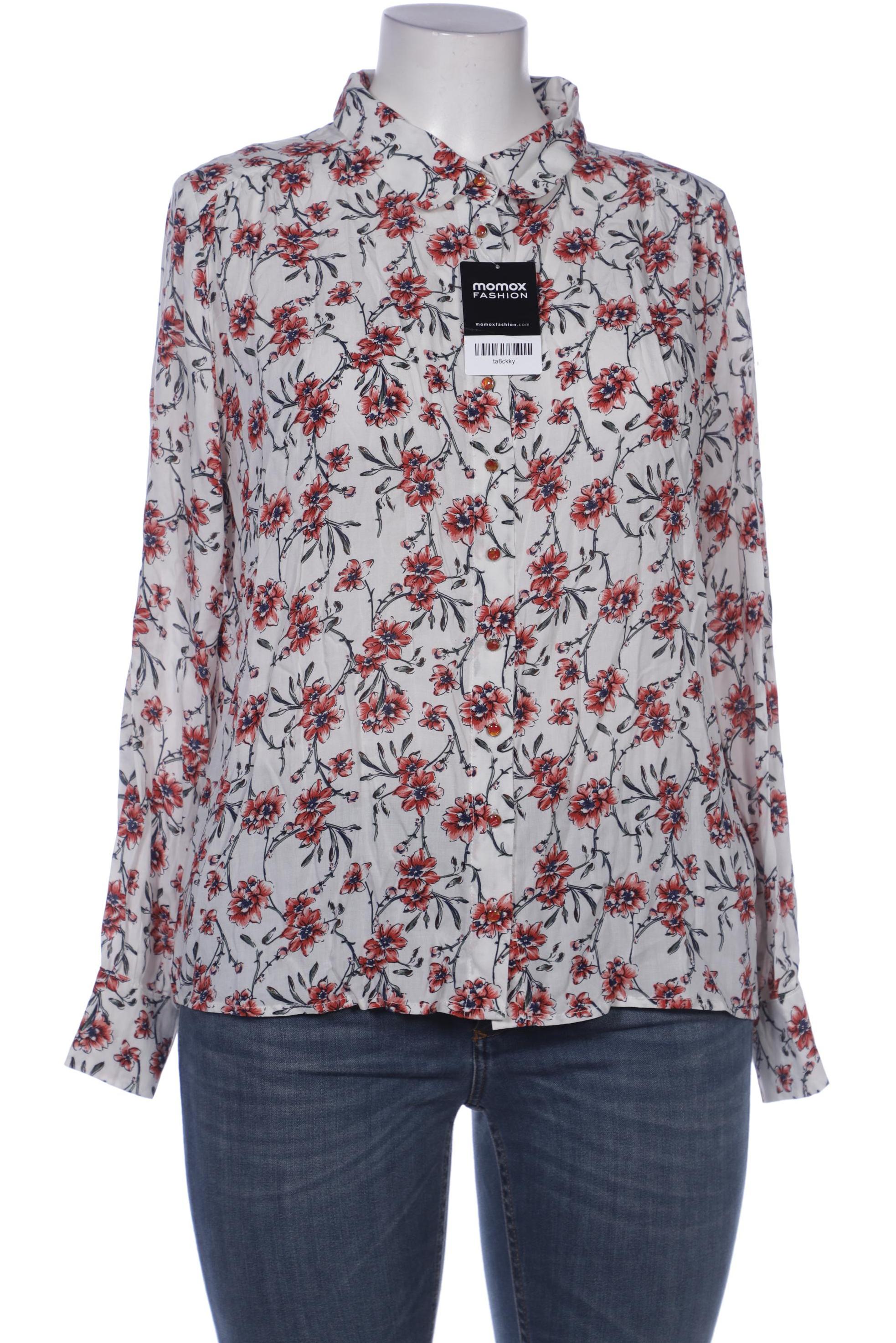 

Eva Claudi Damen Bluse, weiß, Gr. 42