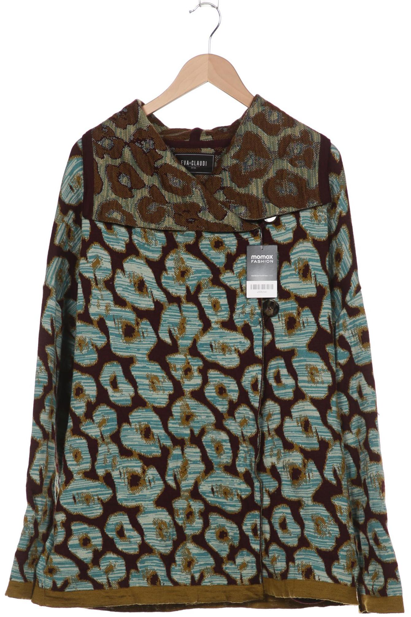 

Eva Claudi Damen Strickjacke, mehrfarbig, Gr. 38