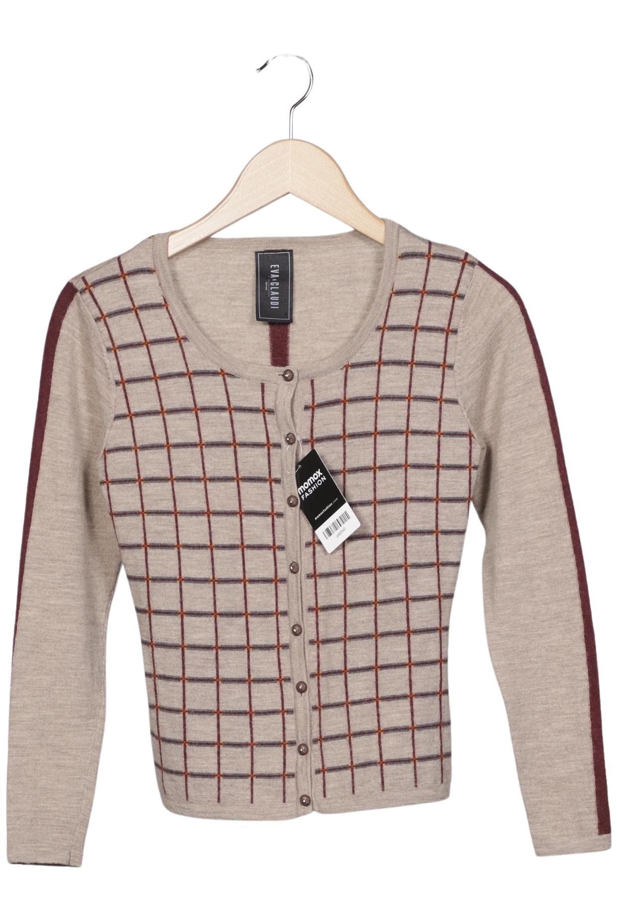 

Eva Claudi Damen Strickjacke, beige, Gr. 36