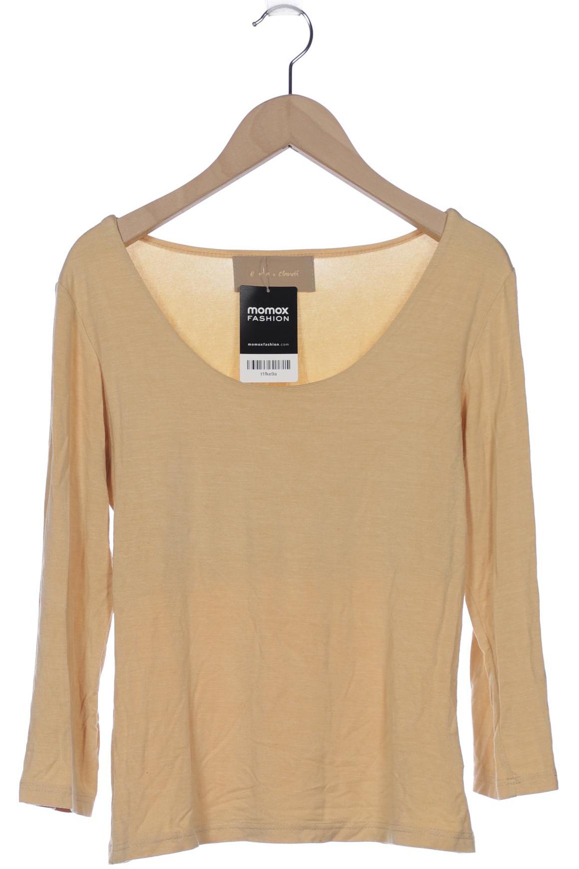 

Eva Claudi Damen Langarmshirt, gelb