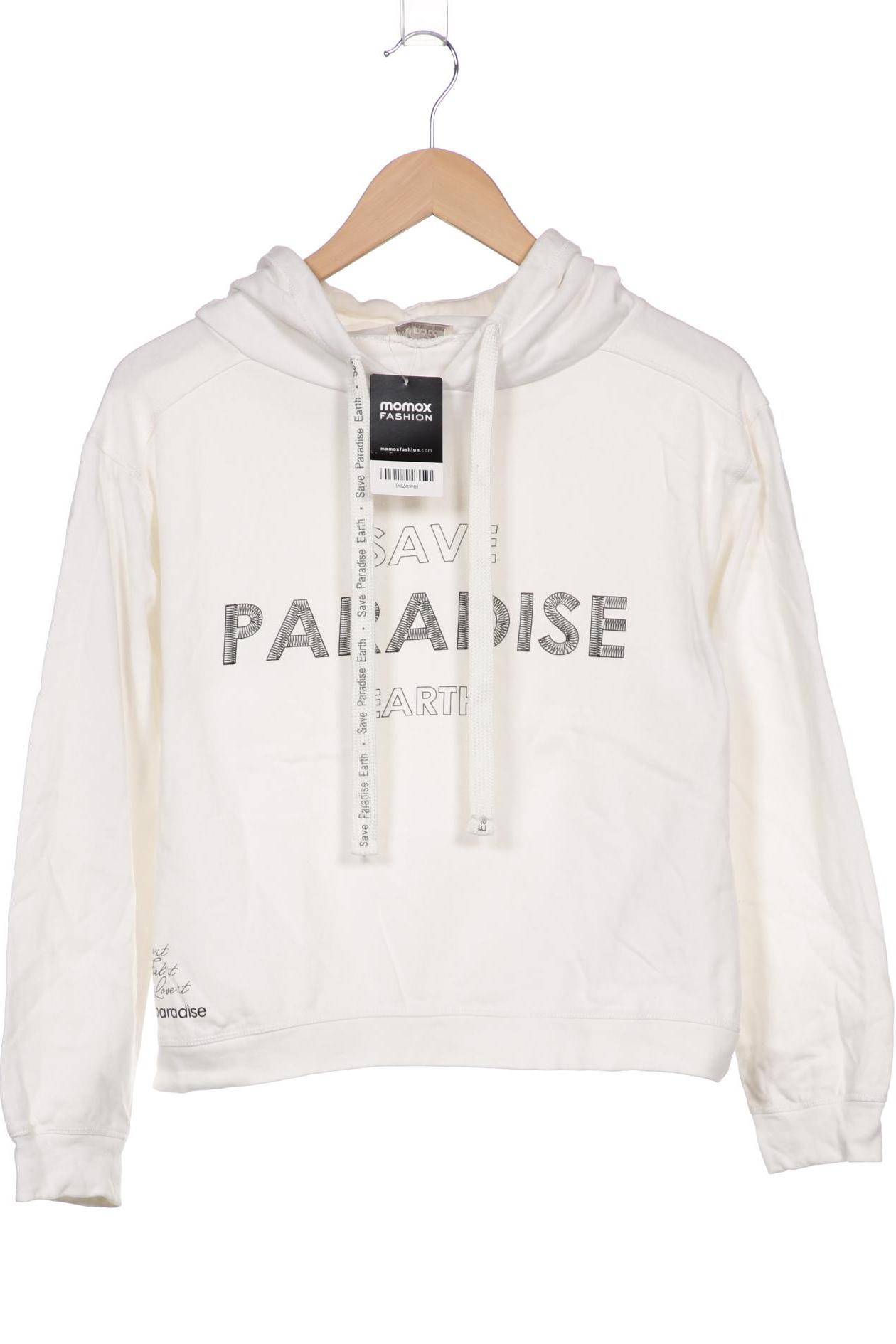 

eve in paradise Damen Kapuzenpullover, weiß