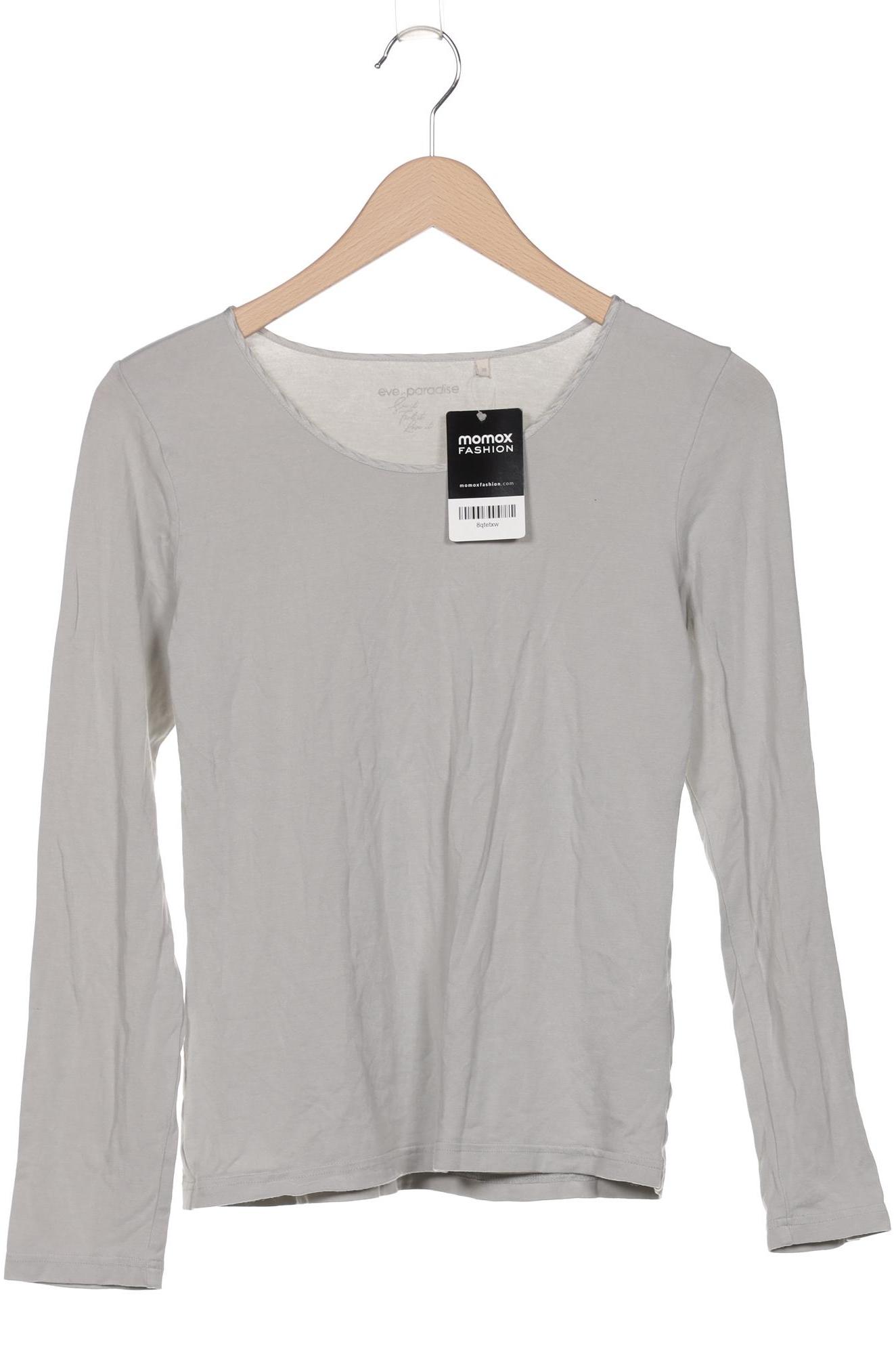 

eve in paradise Damen Langarmshirt, grau, Gr. 38