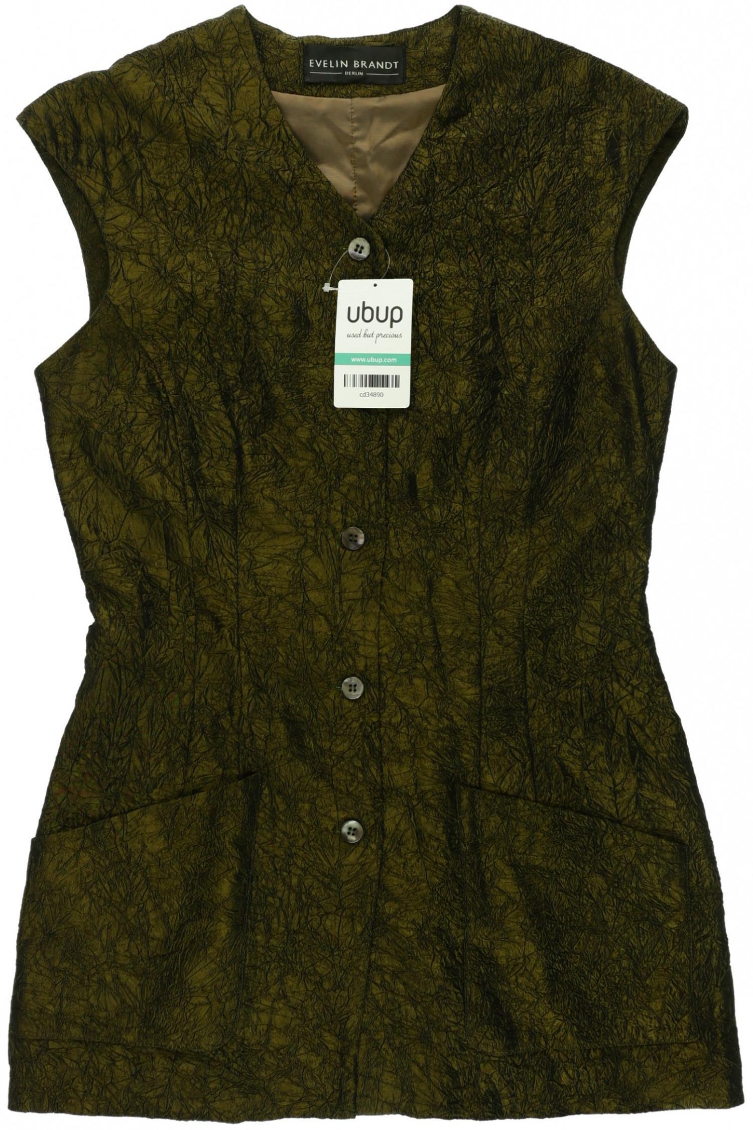 

Evelin Brandt Berlin Damen Weste, grün, Gr. 38