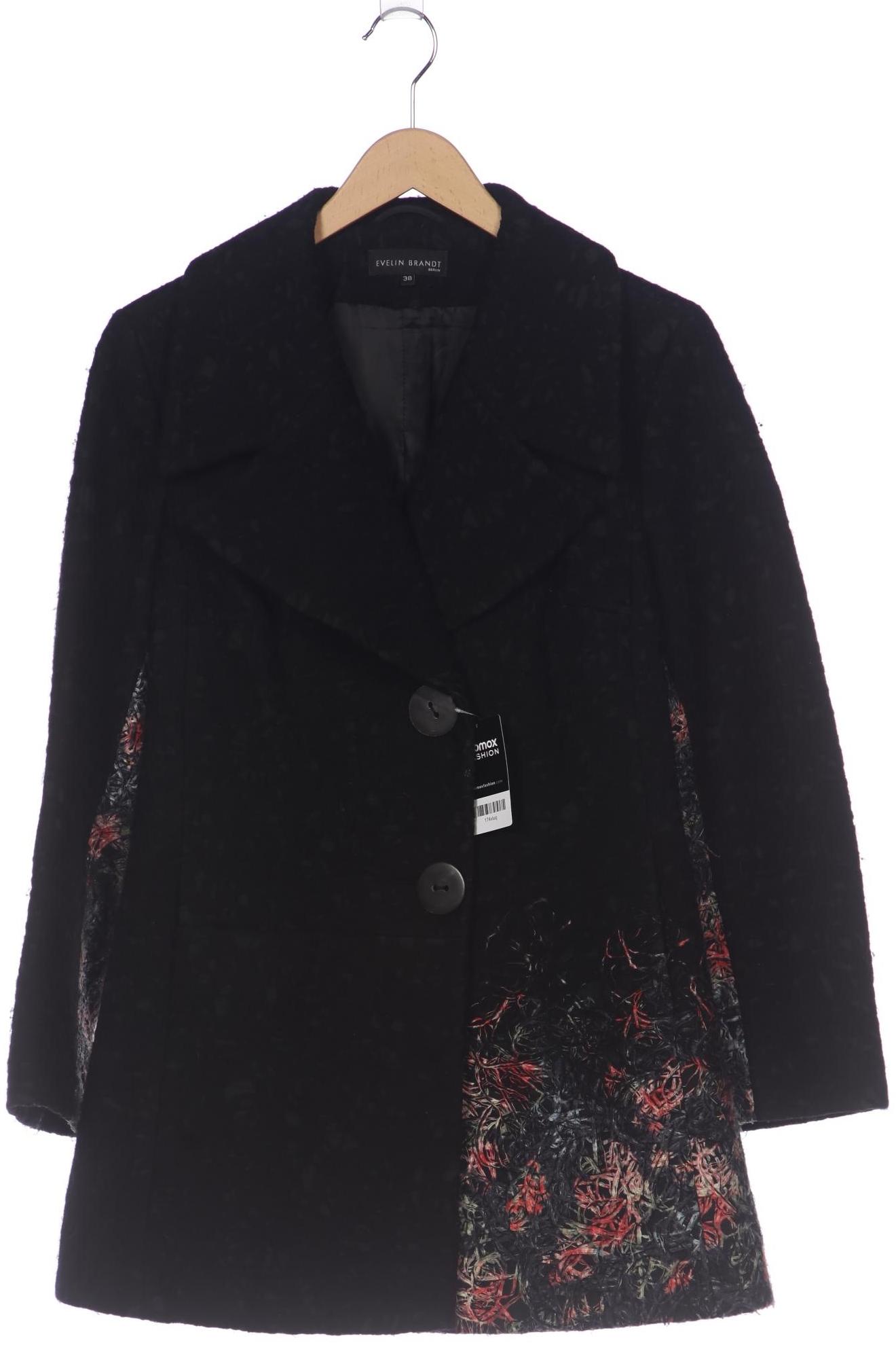 

Evelin Brandt Berlin Damen Mantel, schwarz, Gr. 38