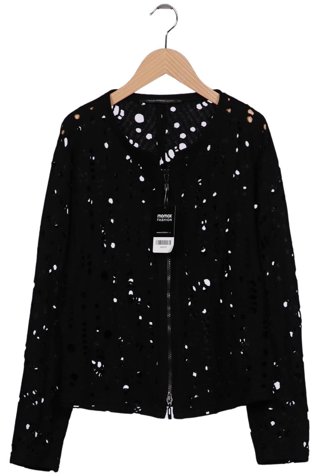 

Evelin Brandt Berlin Damen Strickjacke, schwarz, Gr. 38