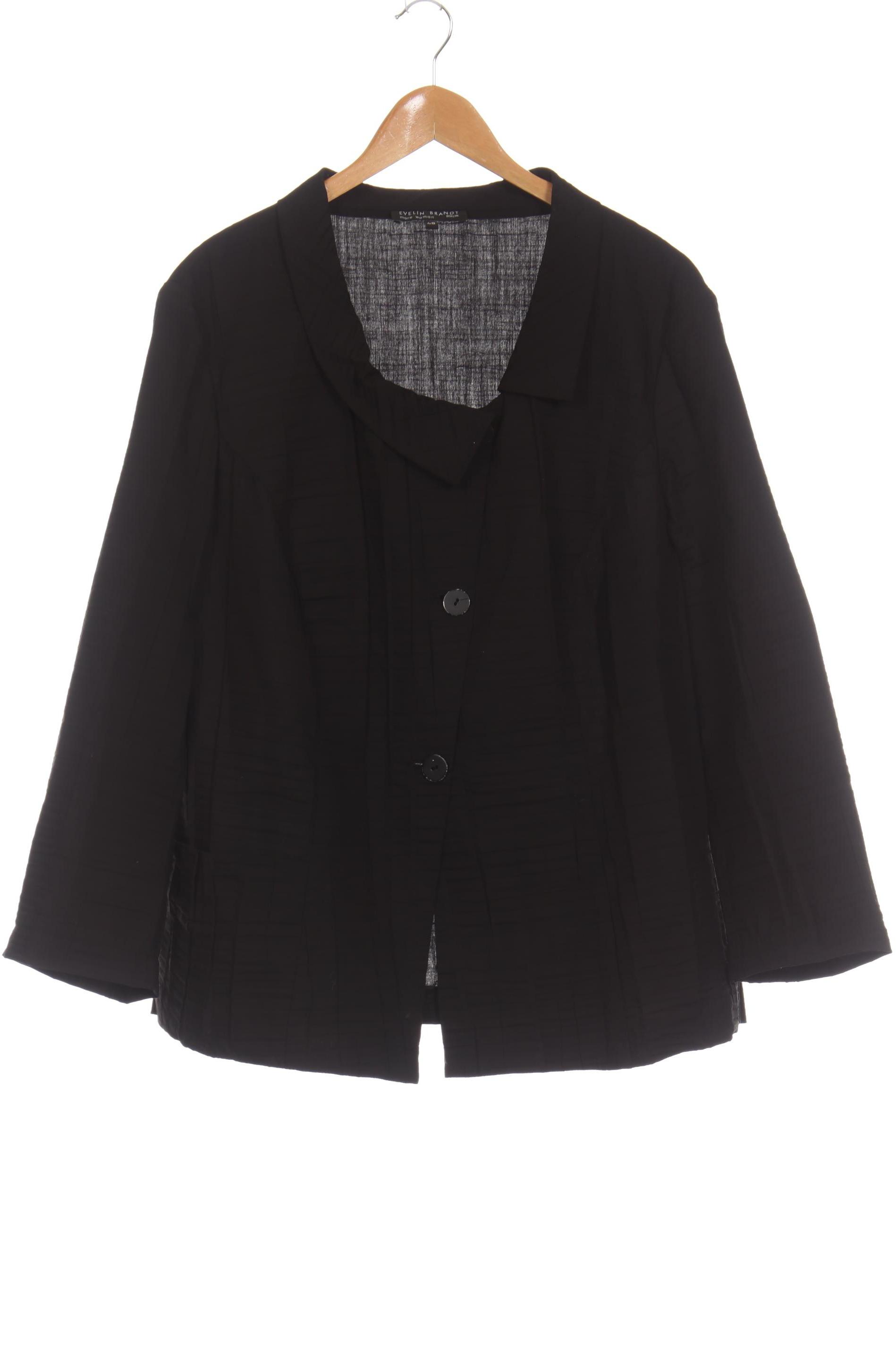 

Evelin Brandt Berlin Damen Strickjacke, schwarz, Gr. 48