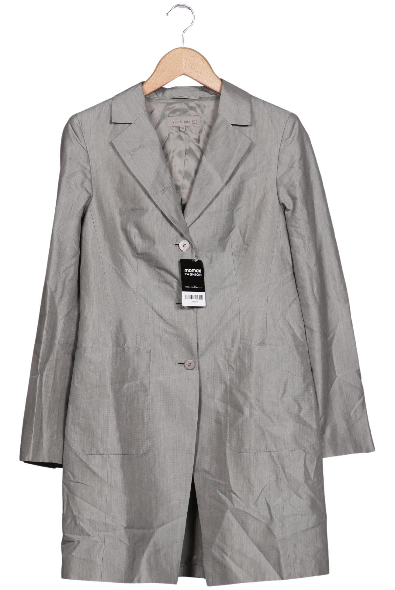 

Evelin Brandt Berlin Damen Mantel, grau, Gr. 36