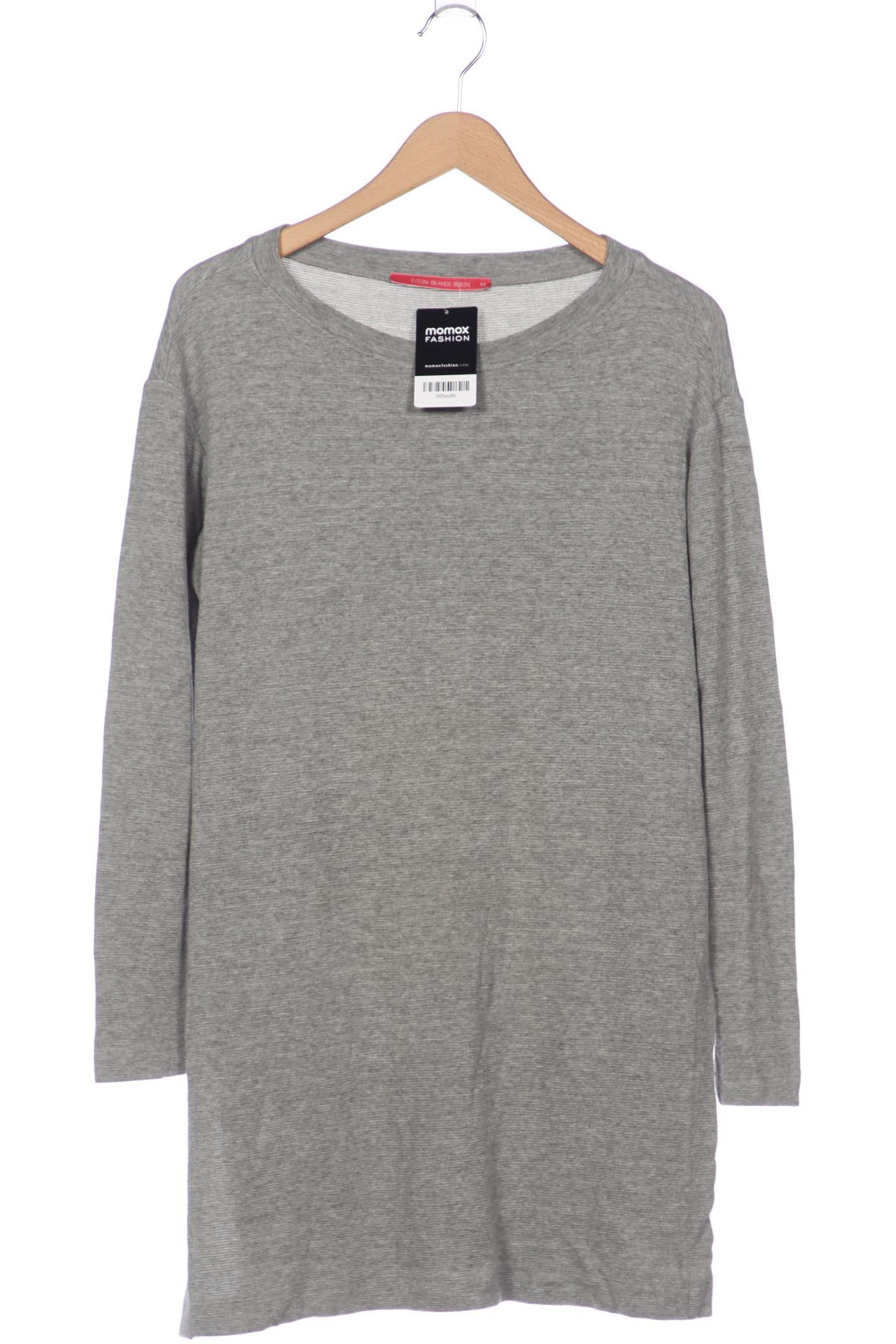 

Evelin Brandt Berlin Damen Langarmshirt, grau, Gr. 40