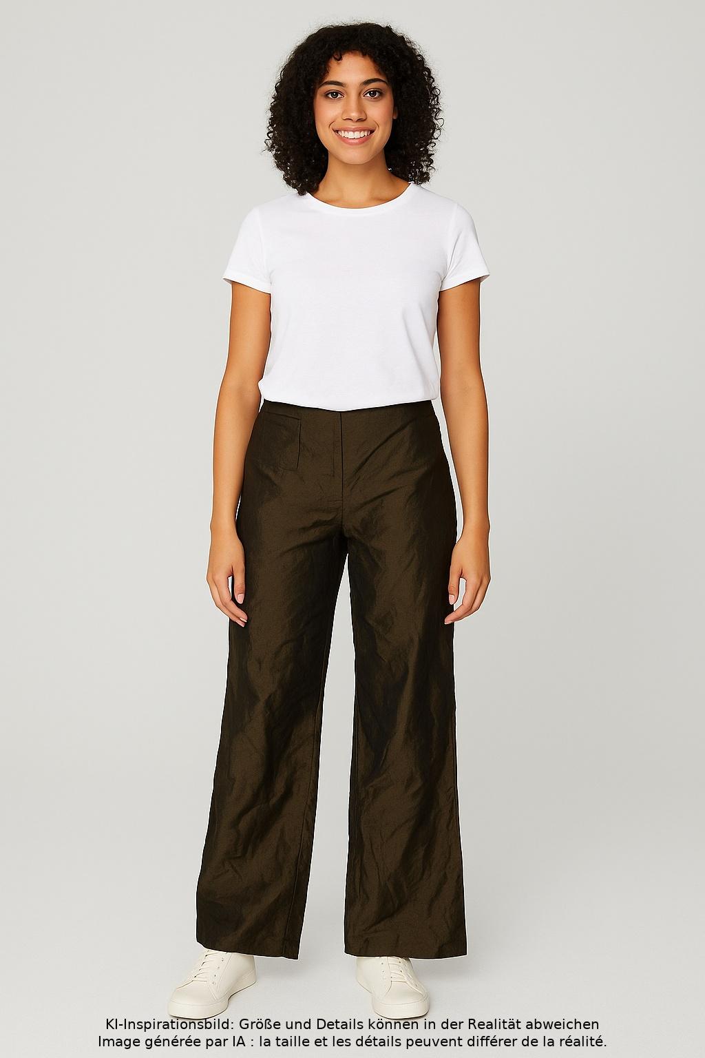 

Evelin Brandt Berlin Damen Stoffhose, braun, Gr. 42