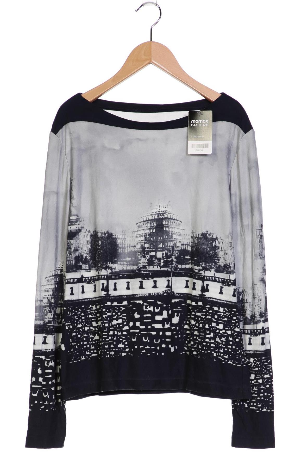 

Evelin Brandt Berlin Damen Langarmshirt, marineblau, Gr. 38
