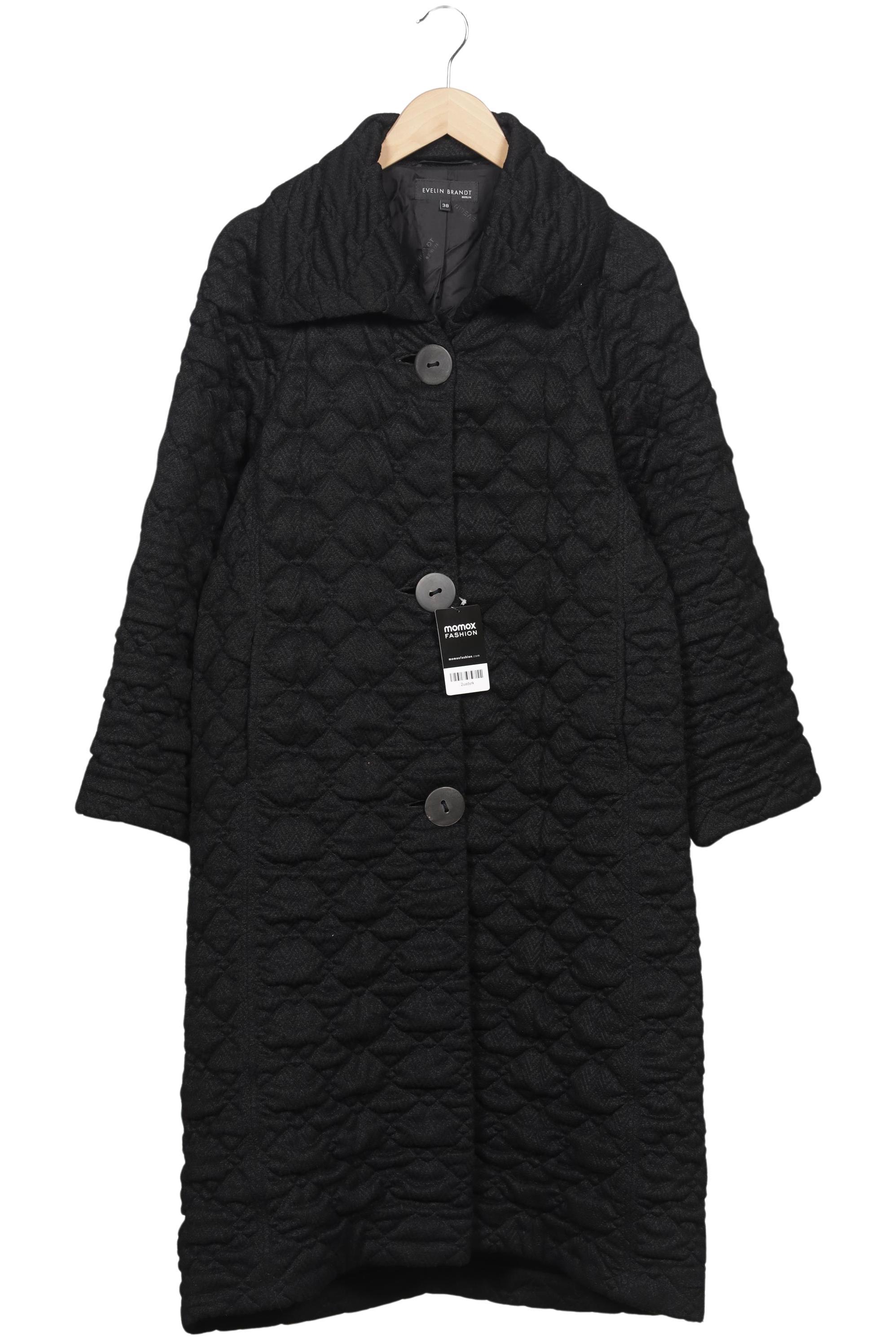 

Evelin Brandt Berlin Damen Mantel, schwarz, Gr. 38
