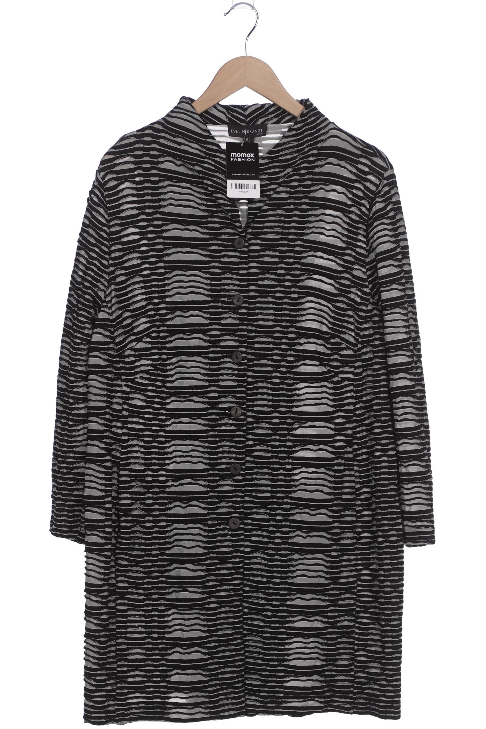 

Evelin Brandt Berlin Damen Strickjacke, schwarz, Gr. 48