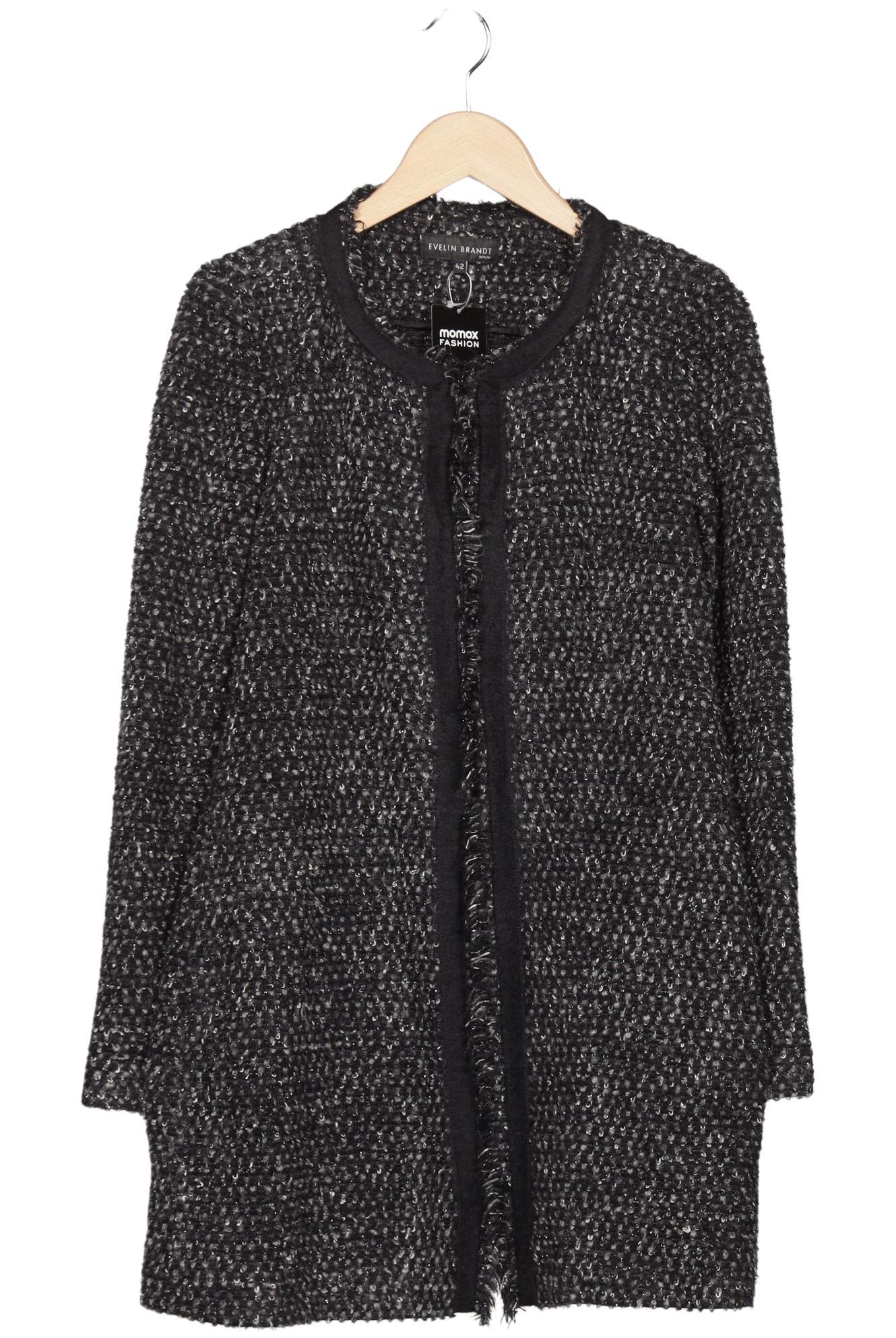 

Evelin Brandt Berlin Damen Strickjacke, schwarz, Gr. 42