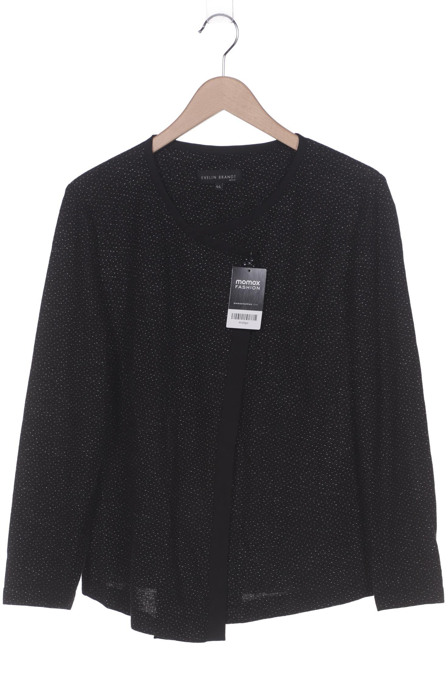 

Evelin Brandt Berlin Damen Strickjacke, schwarz, Gr. 44