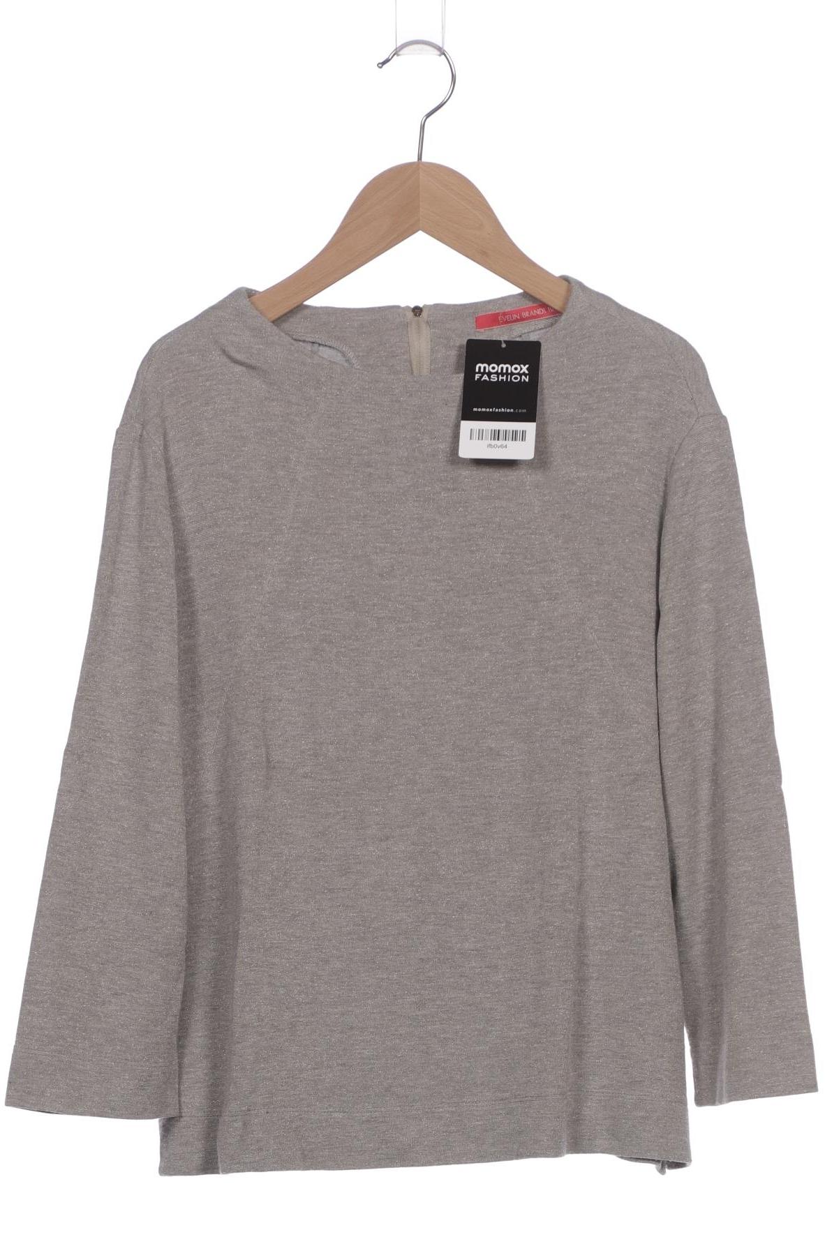 

Evelin Brandt Berlin Damen Langarmshirt, grau, Gr. 42