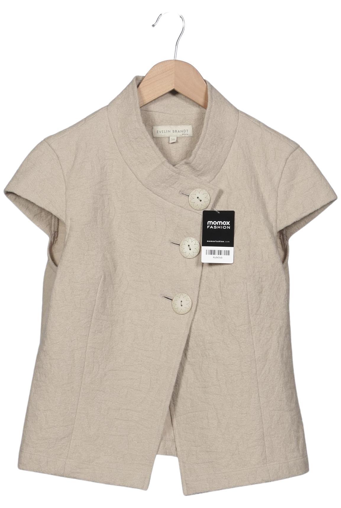 

Evelin Brandt Berlin Damen Strickjacke, beige, Gr. 38