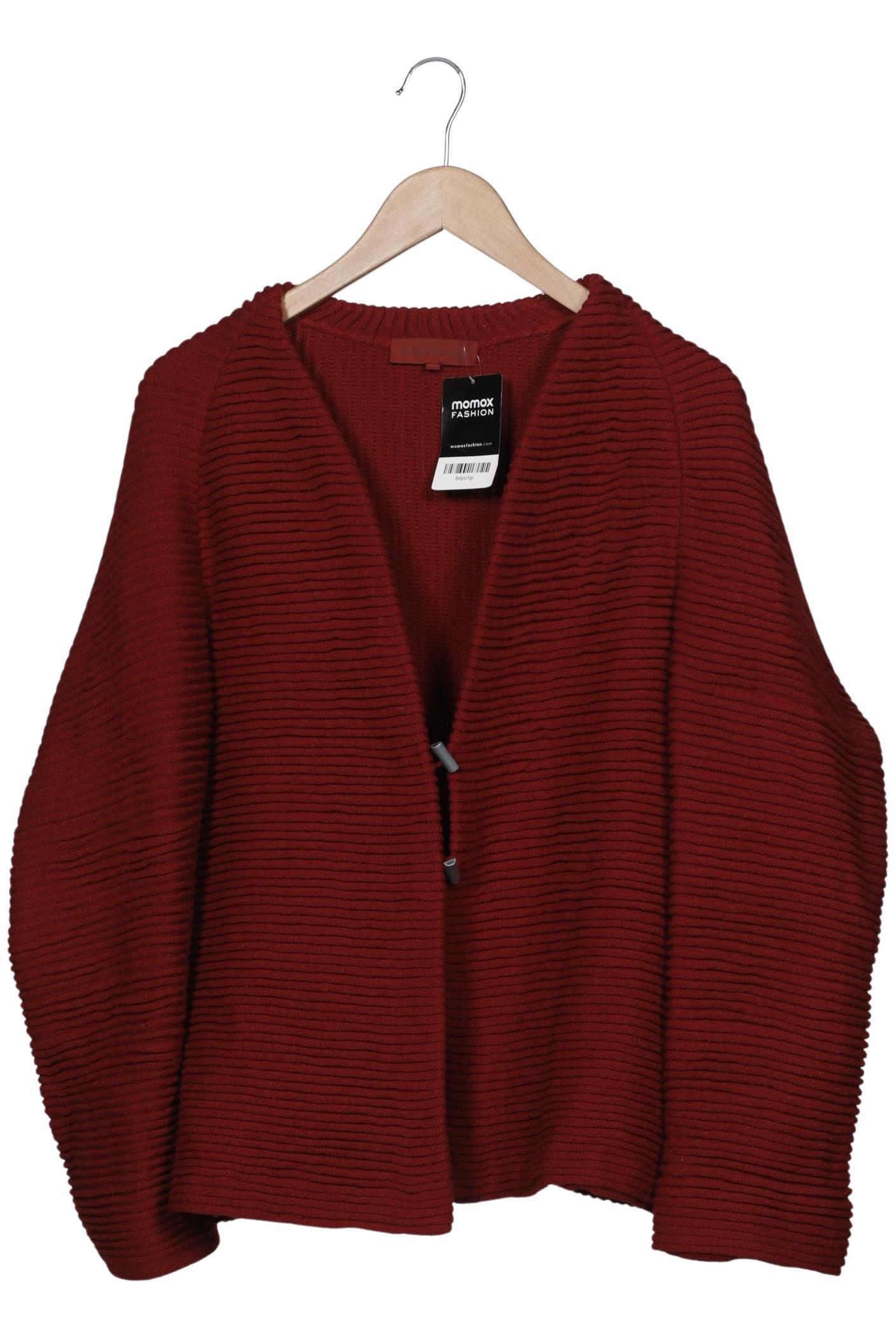 

Evelin Brandt Berlin Damen Strickjacke, rot, Gr. 42