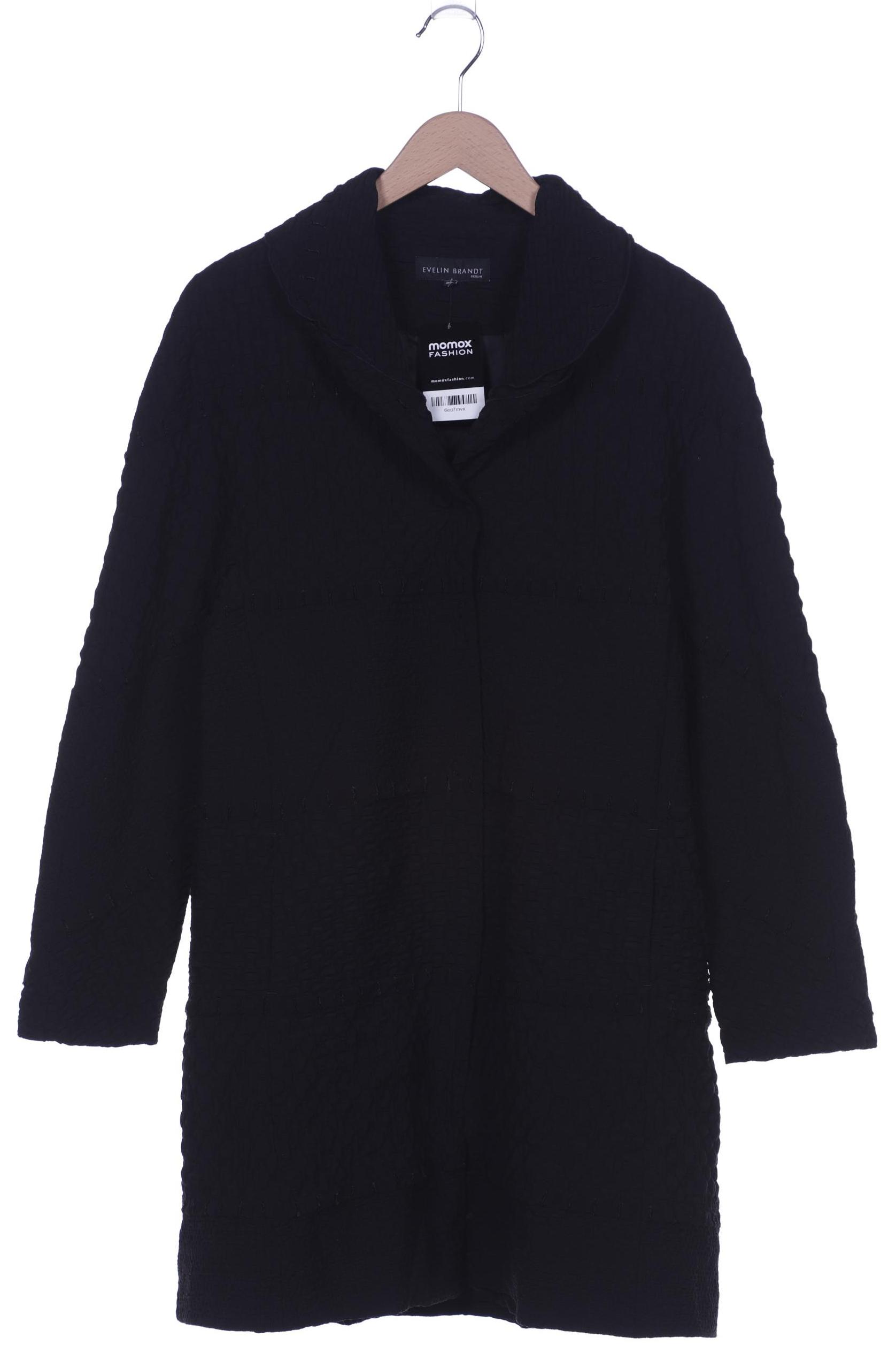 

Evelin Brandt Berlin Damen Mantel, schwarz, Gr. 38