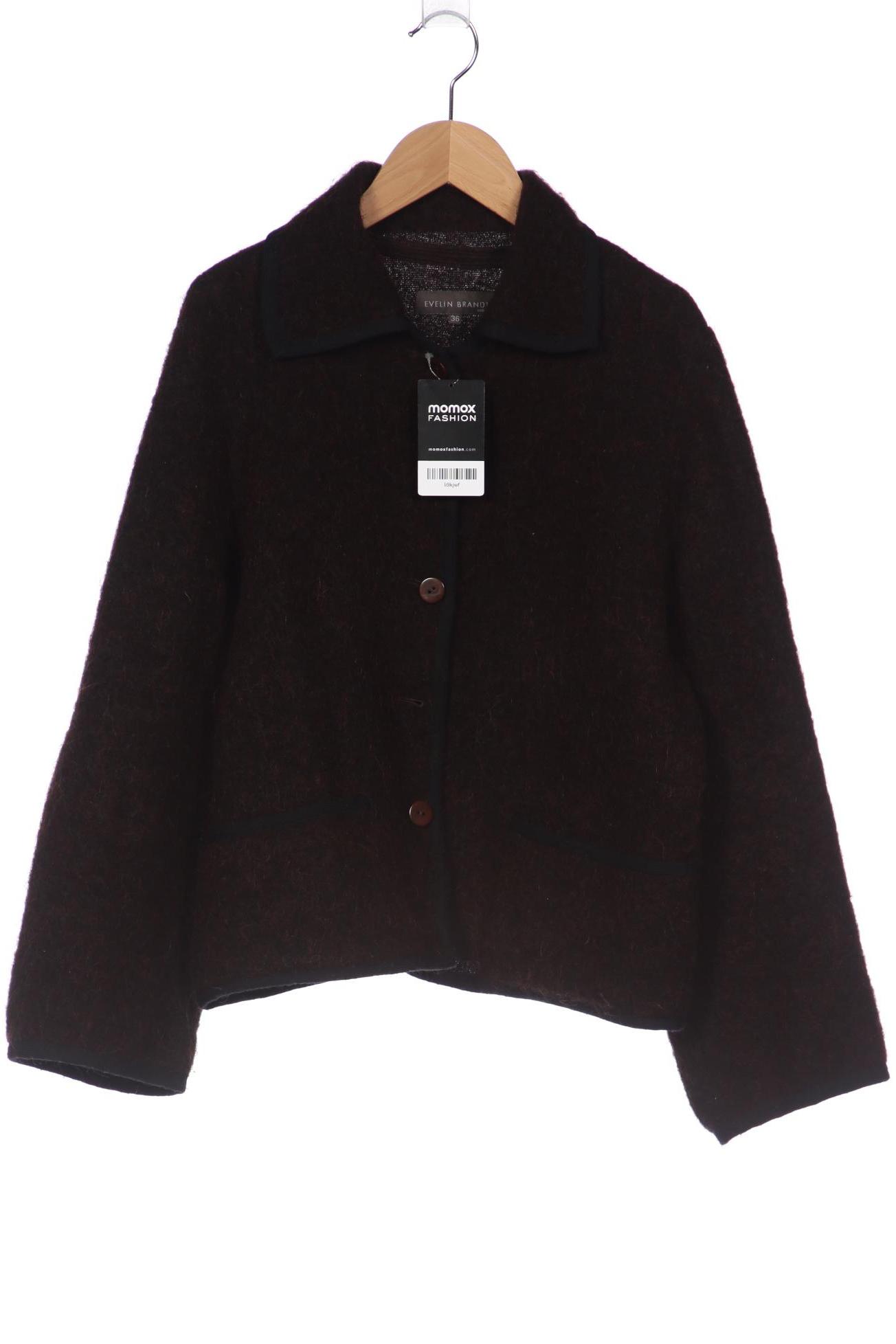 

Evelin Brandt Berlin Damen Jacke, braun, Gr. 36