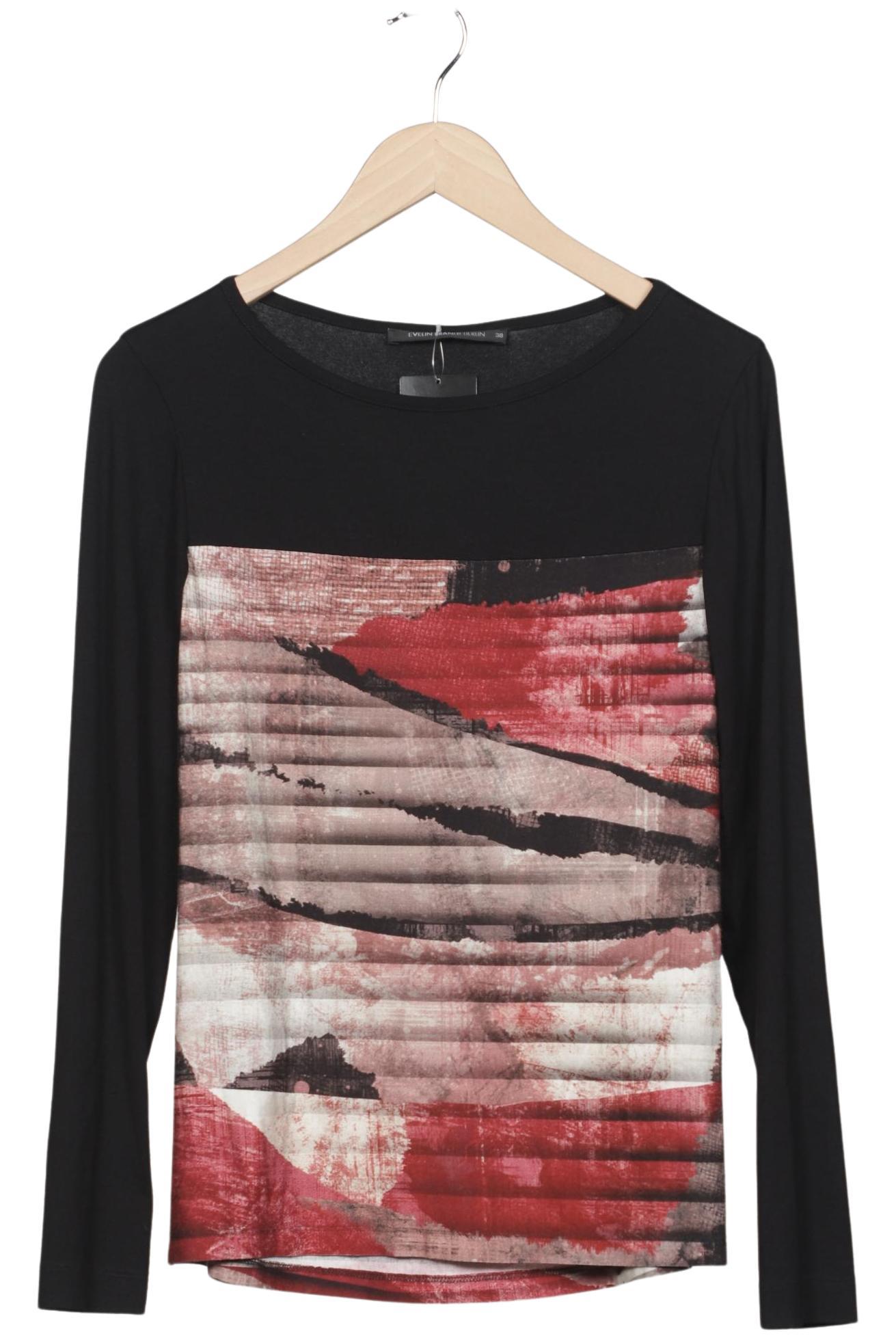 

Evelin Brandt Berlin Damen Langarmshirt, schwarz, Gr. 38