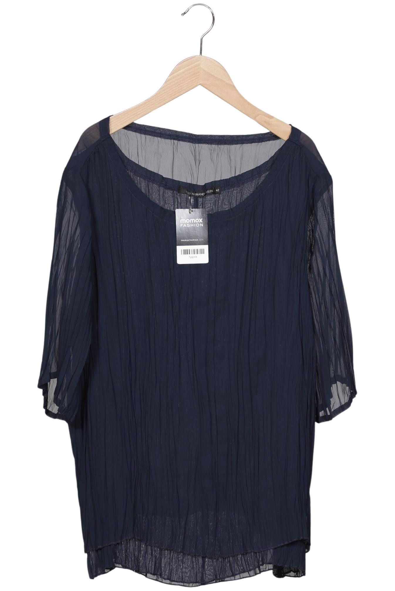 

Evelin Brandt Berlin Damen Bluse, marineblau, Gr. 42