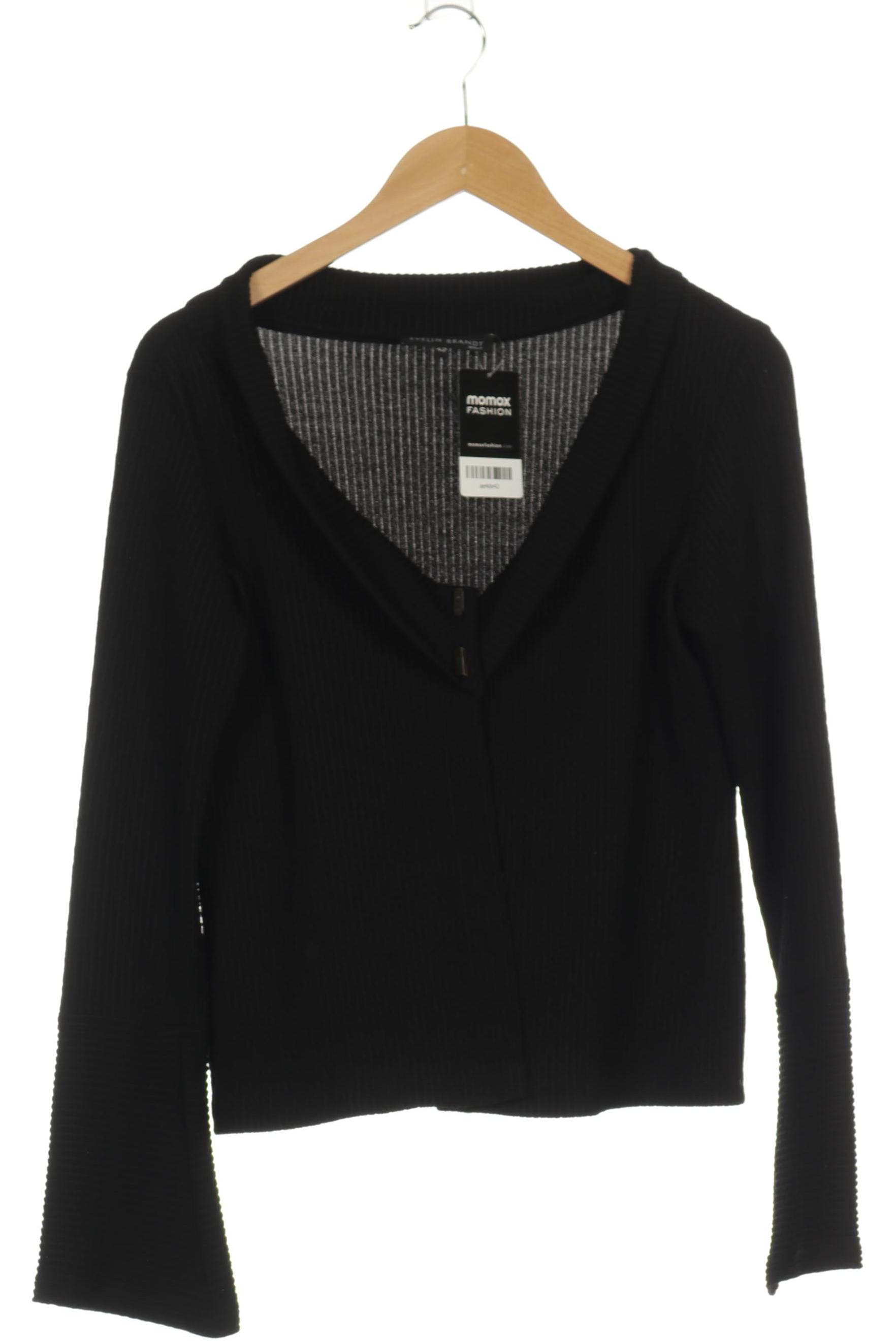 

Evelin Brandt Berlin Damen Strickjacke, schwarz, Gr. 42