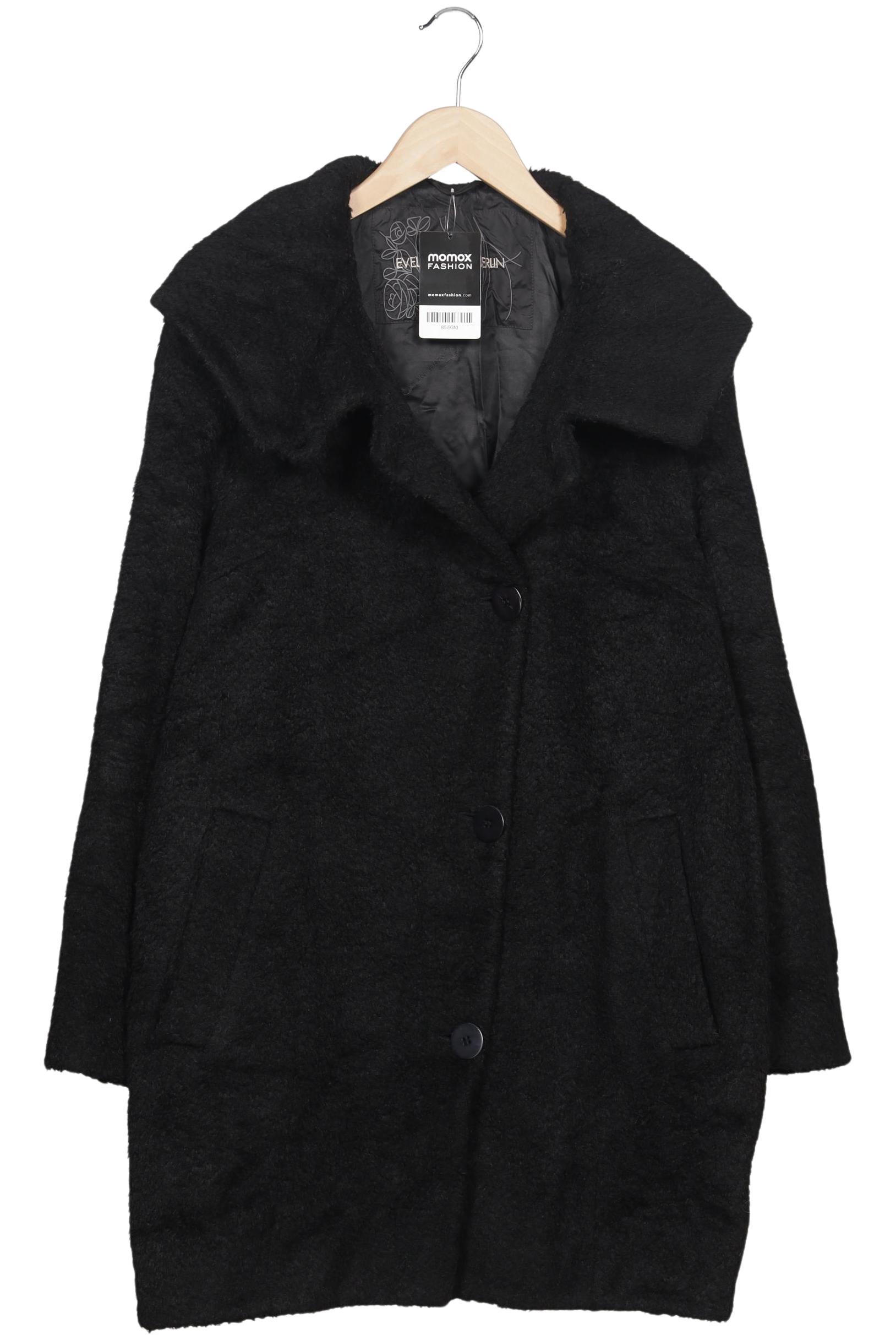 

Evelin Brandt Berlin Damen Mantel, schwarz, Gr. 38